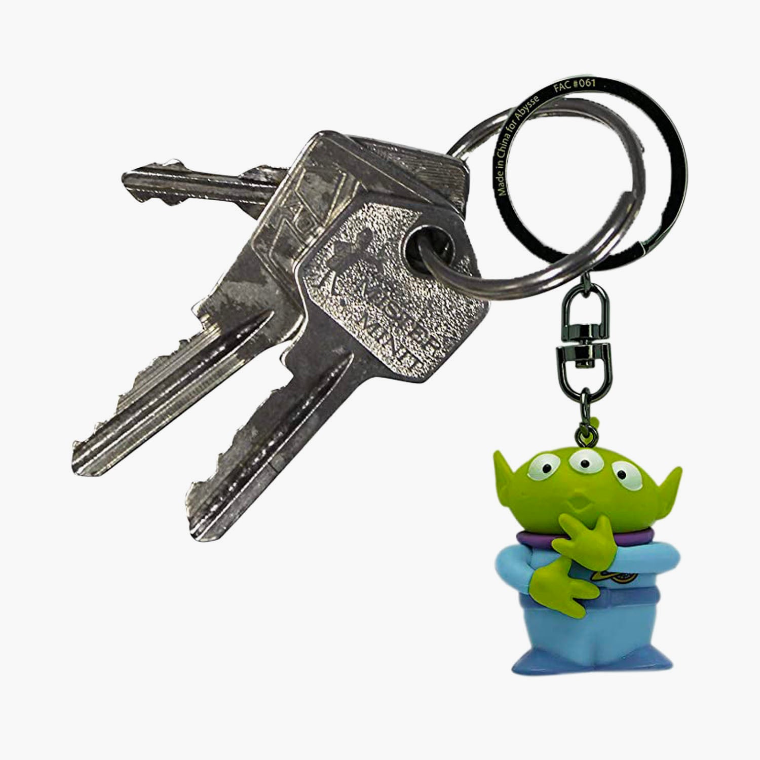 Pixar Alien Keychain