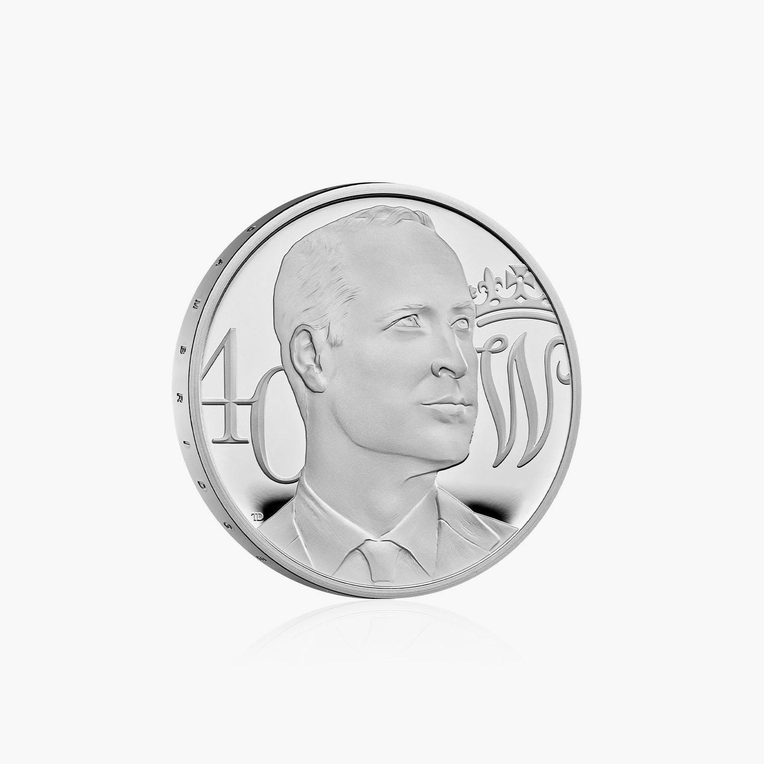 40th Birthday of HRH Prince William, Duke of Cambridge 2022 UK £5 Silver Proof Coin