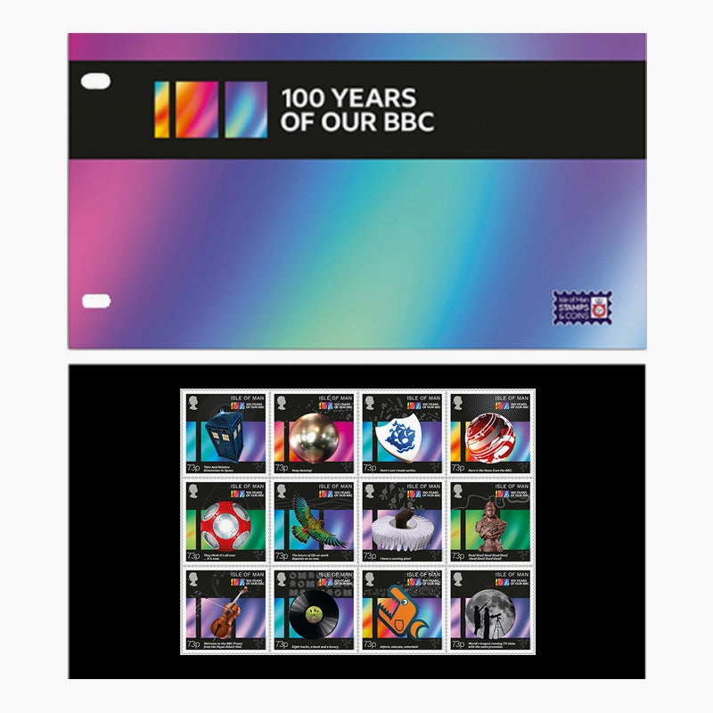 100 Years of the BBC Anniversary Stamps