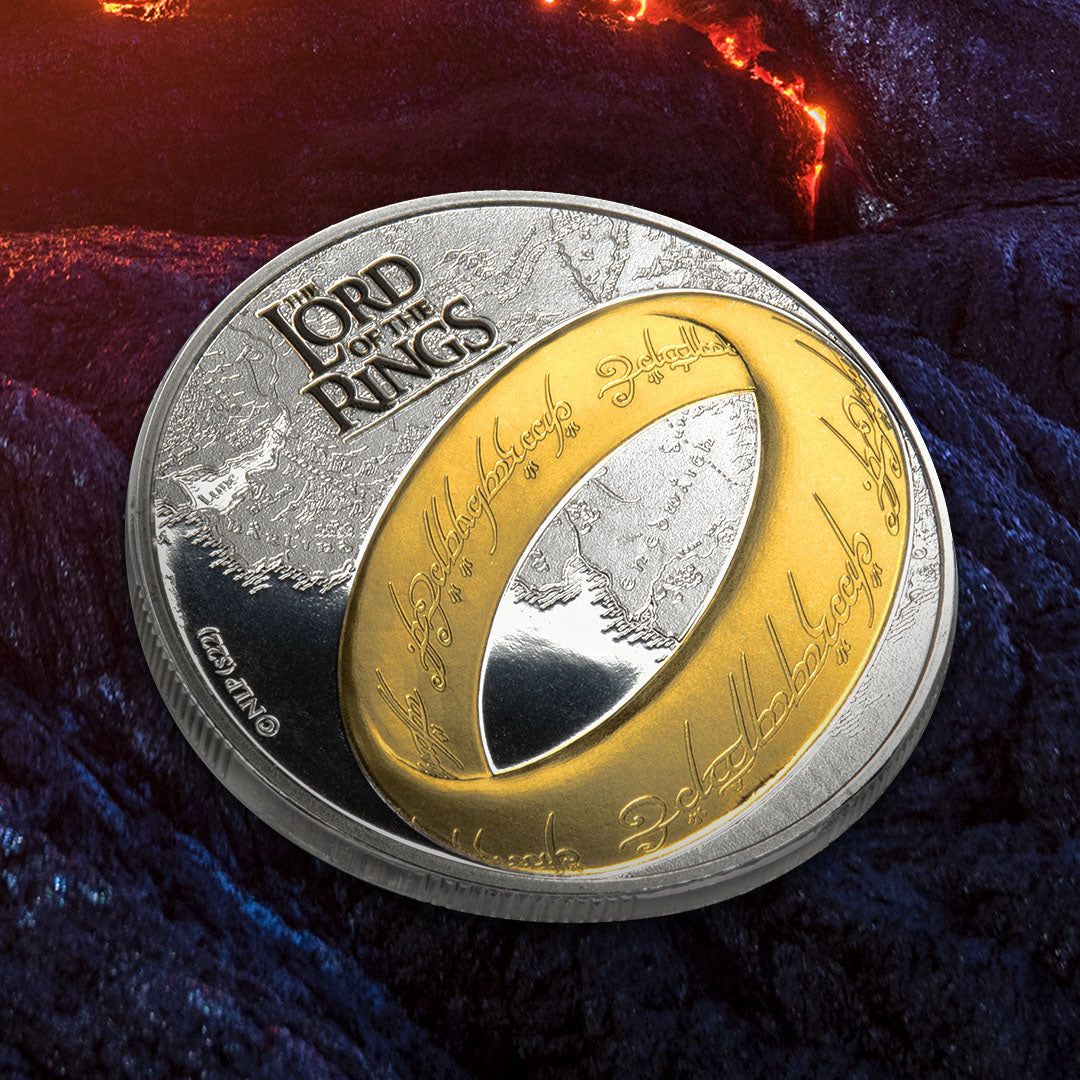 The Lord of the Rings Silver Plated Coin