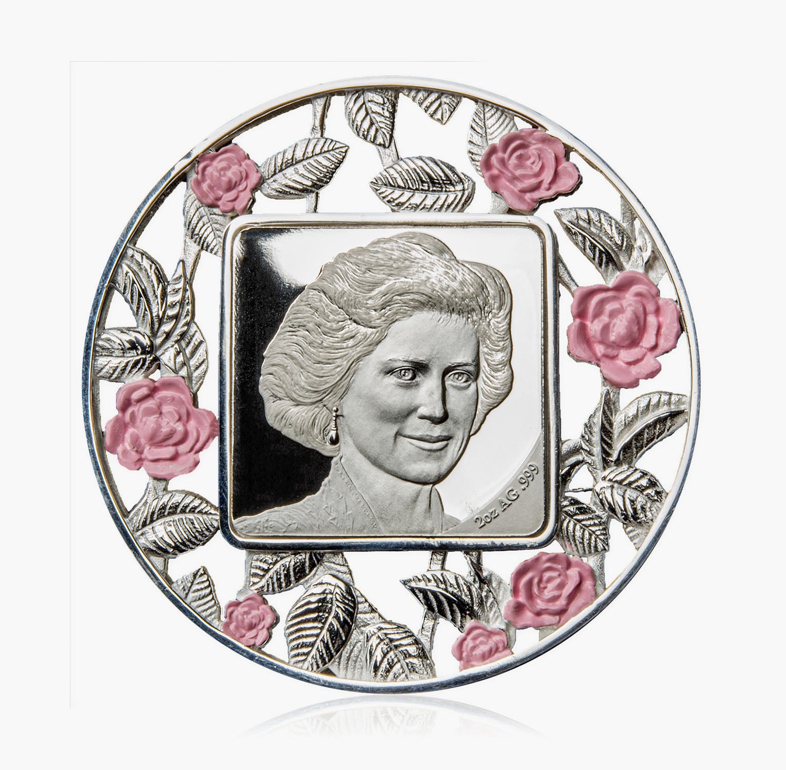 ※diana Princess Diana 2022 2oz Solid Silver Filigree Coin