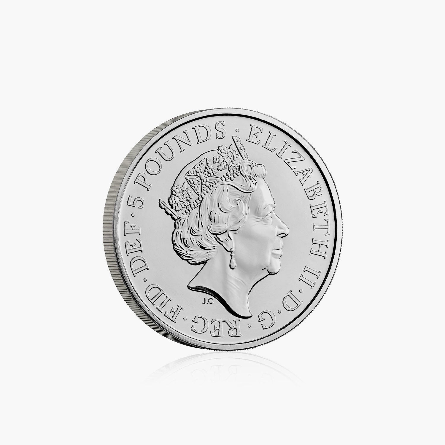 旧暦ウサギ年 2023 英国 £5 ブリリアント未流通コイン