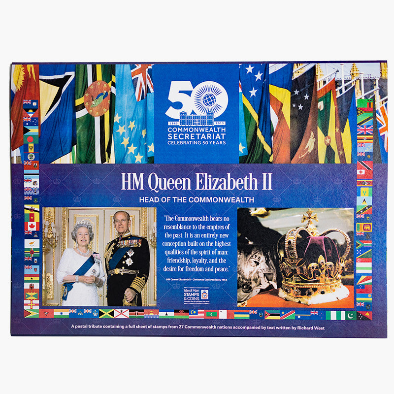 Queen Elizabeth II The Commonwealth 50th Anniversary Stamps