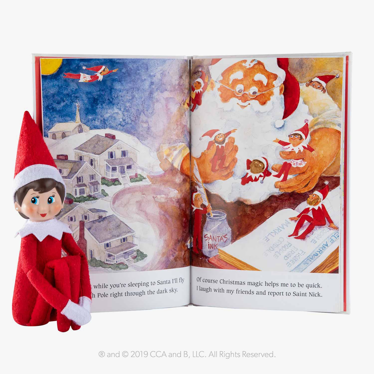 The Elf on the Shelf®: A Christmas Tradition – Girl, Light Tone