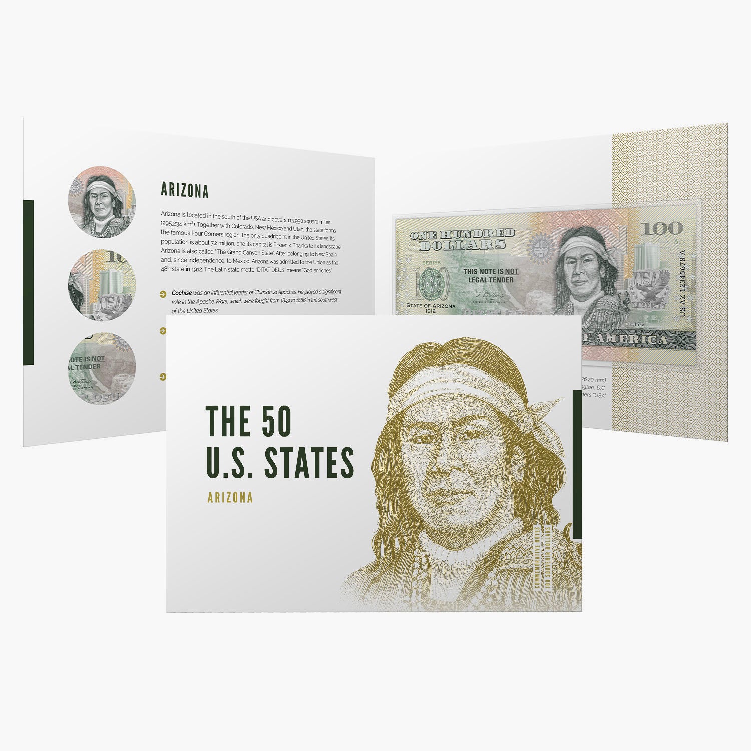 100 Souvenir Dollar –  Arizona