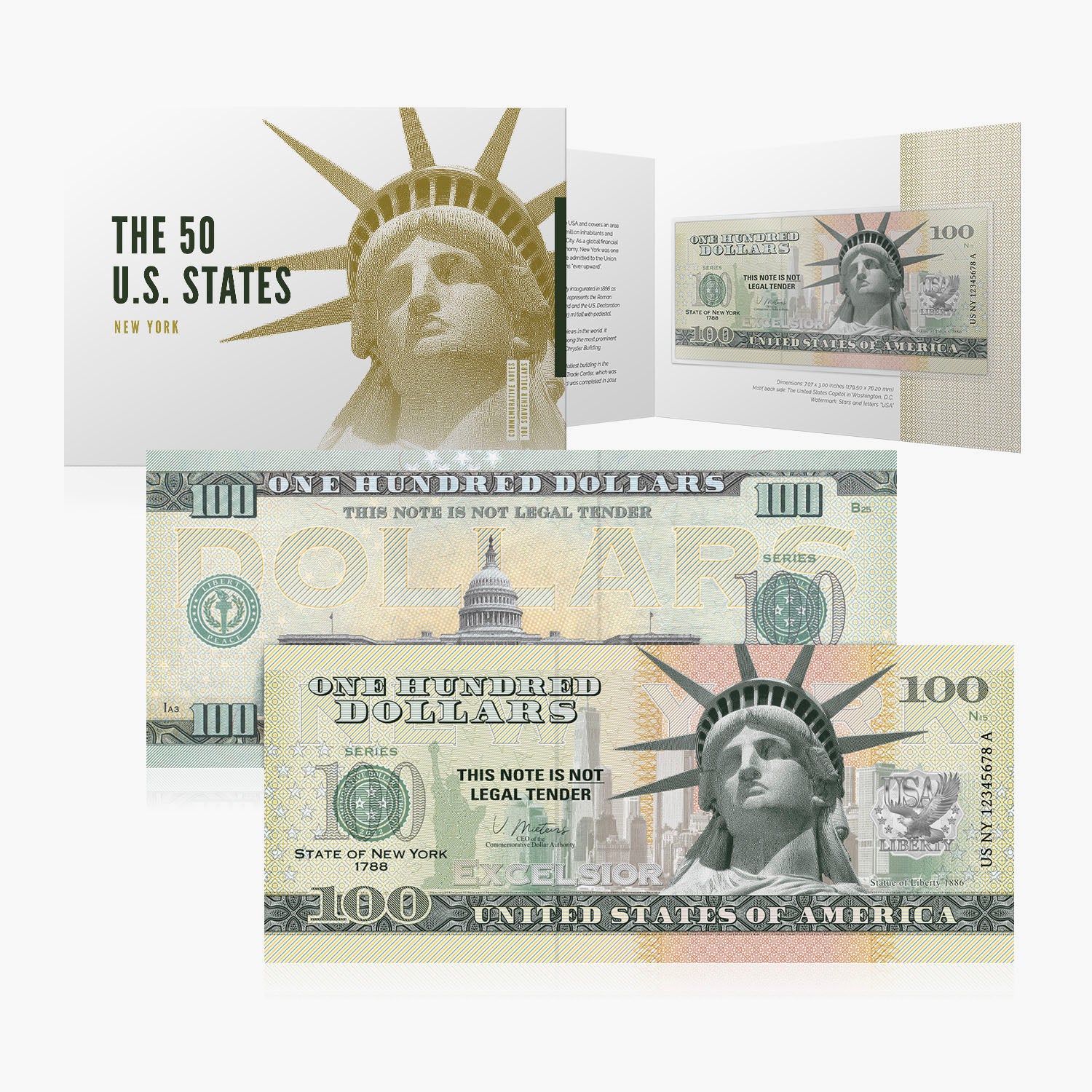 100 Dollars Souvenirs – New York