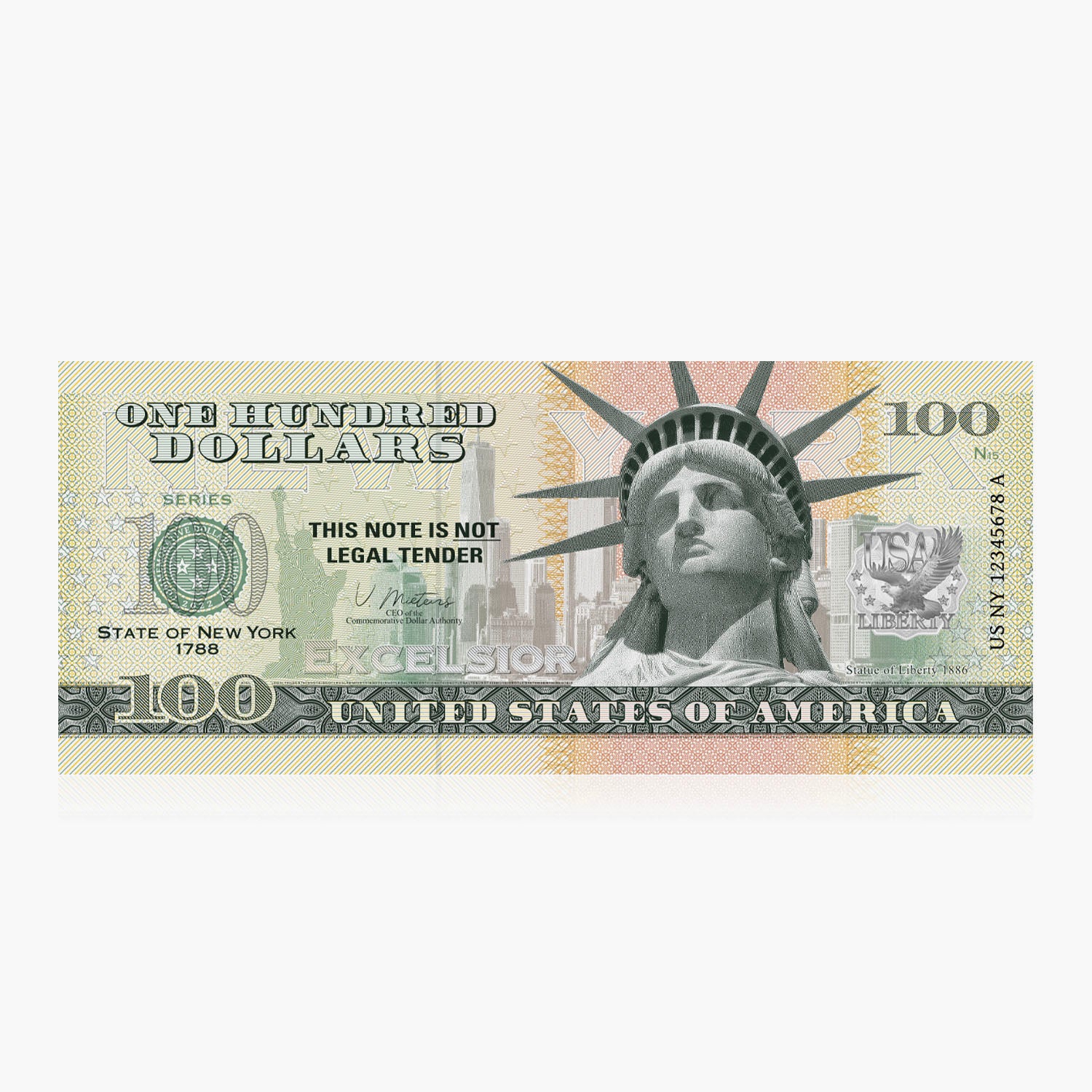 100 お土産ドル – ニ​​ューヨーク