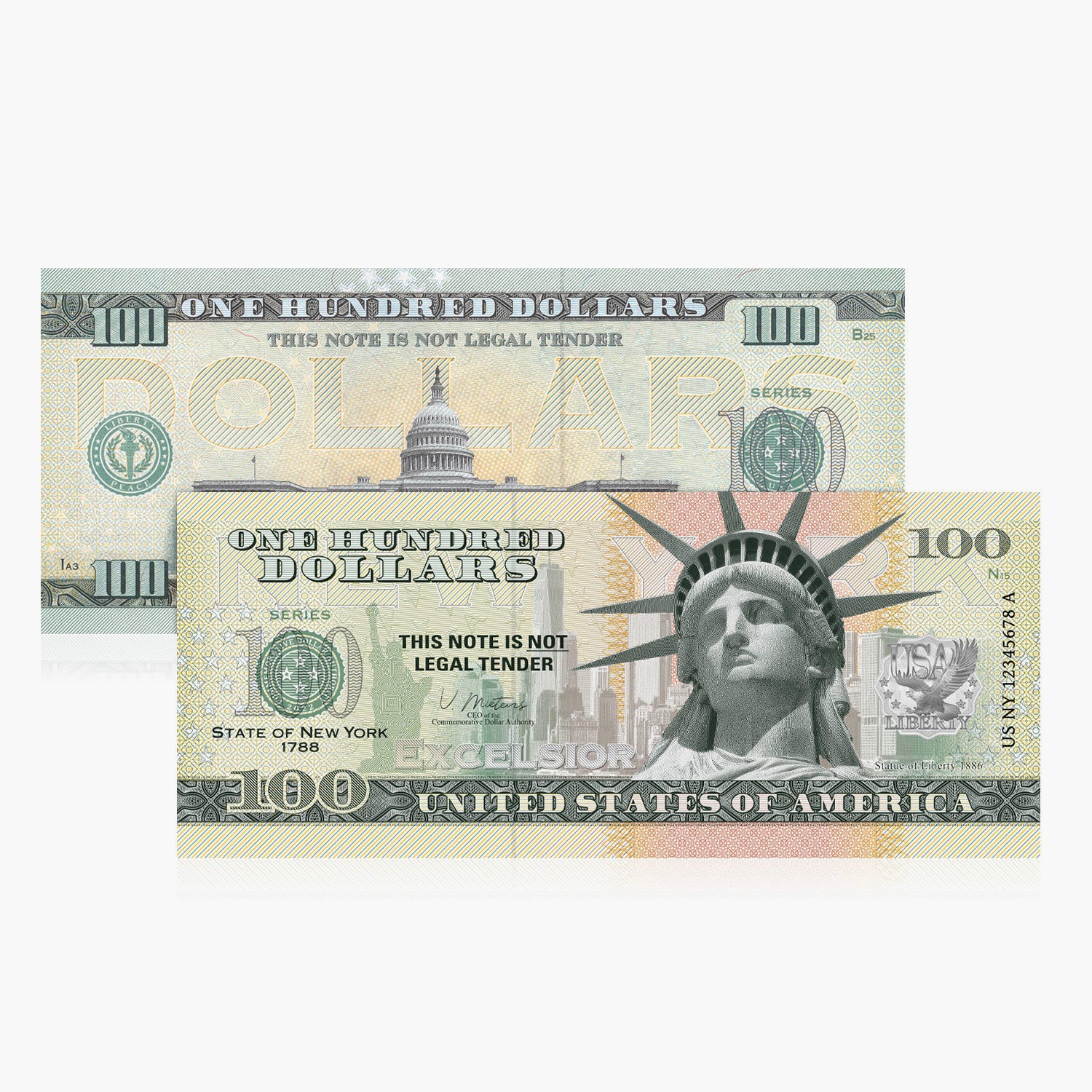 100 Souvenir Dollar –  New York