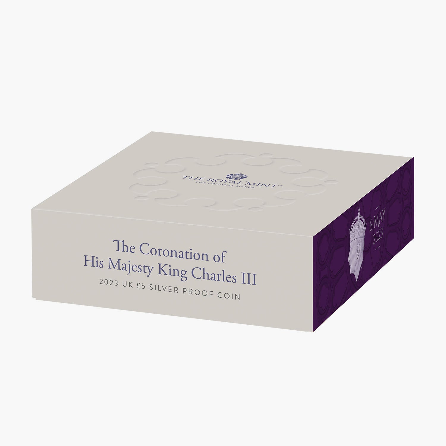 チャールズ国王陛下の戴冠式 £5.00 シルバー プルーフ