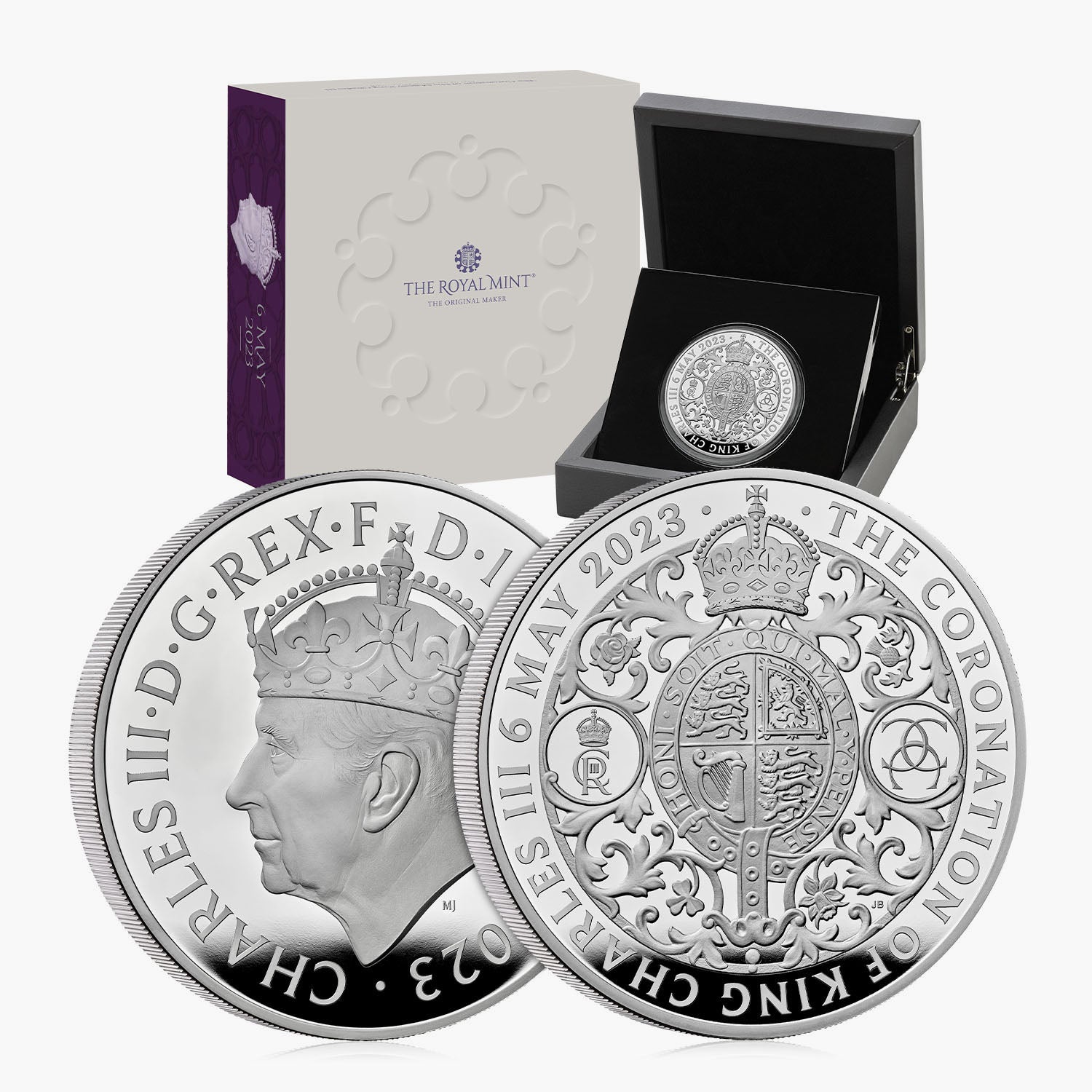 The Coronation of His Majesty King Charles 5 Oz Silver Proof