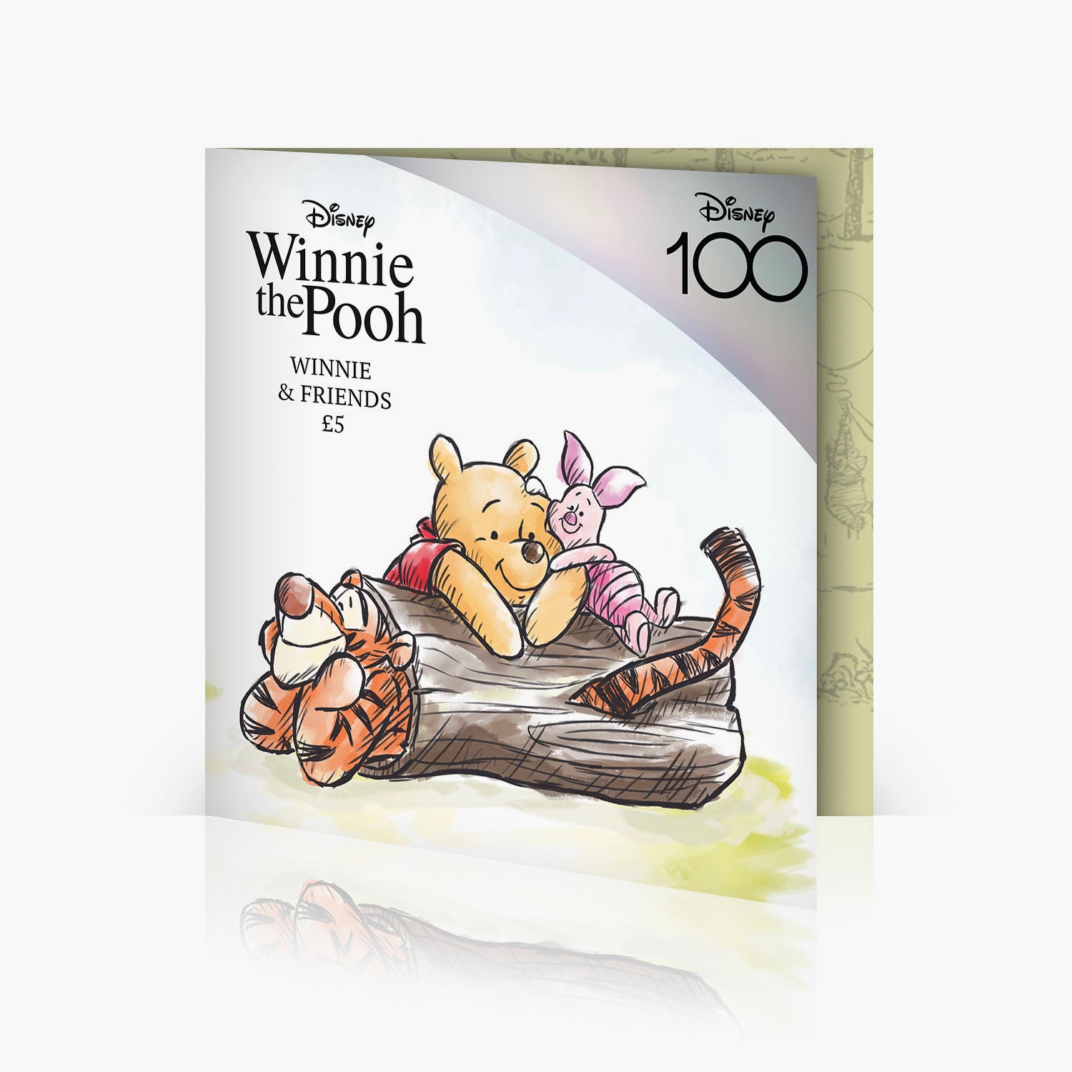 Winnie l'ourson et ses amis 2023 Pièce de 5 £ couleur BU