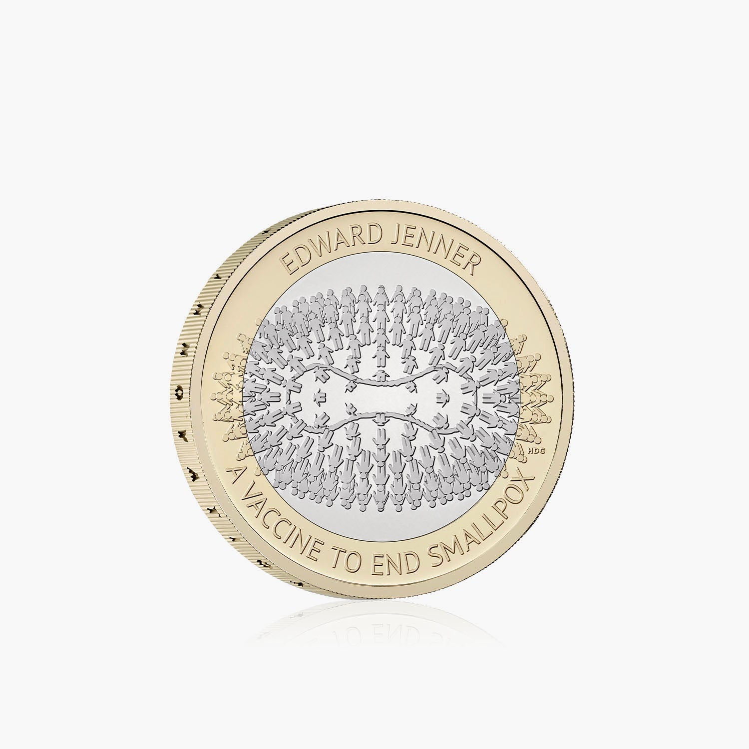 2023 Edward Jenner UK £2 2023