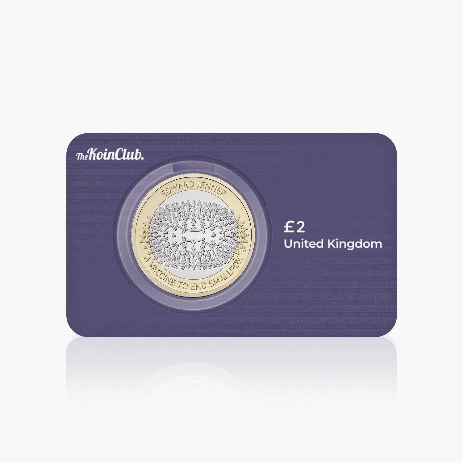 2023 Edward Jenner UK £2 2023