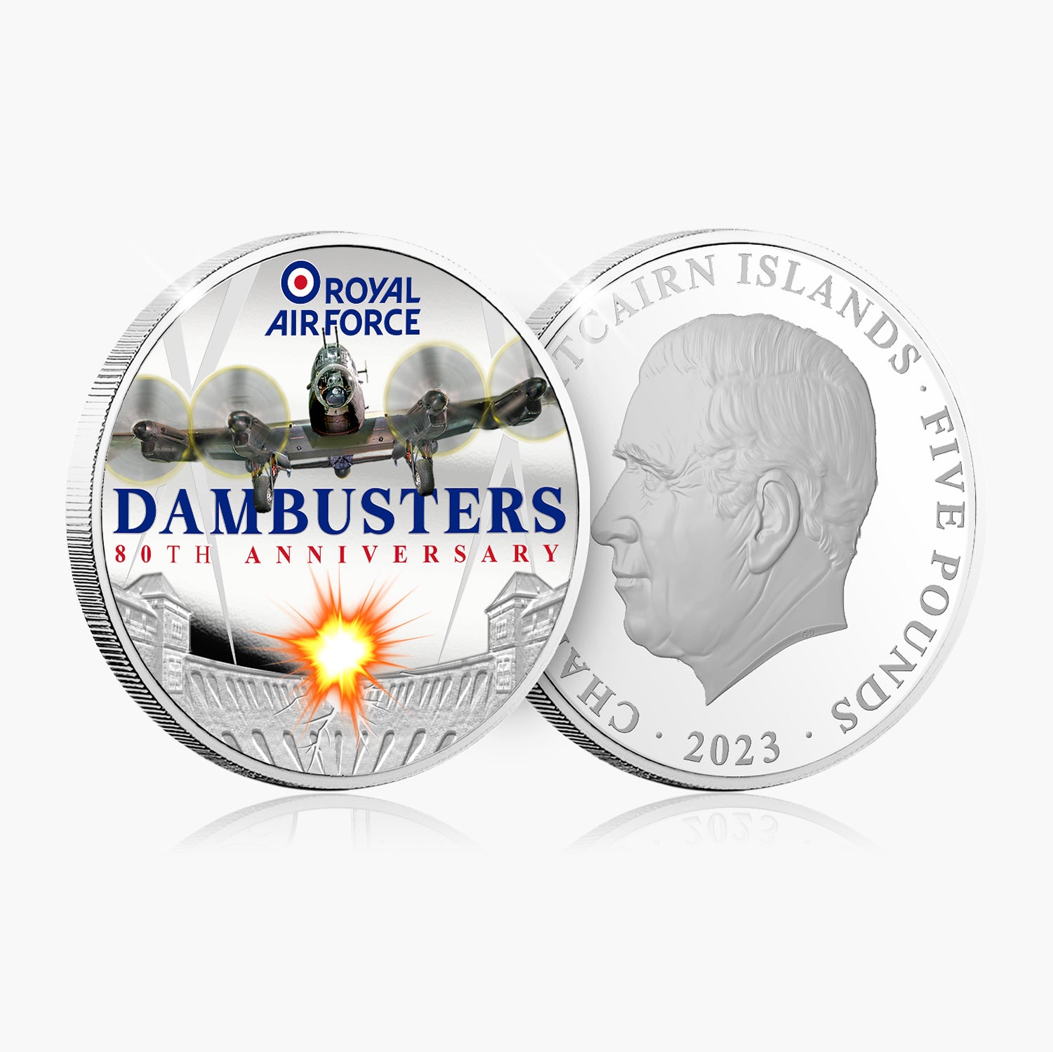 Dambusters 80th Anniversary Colour Coin Set