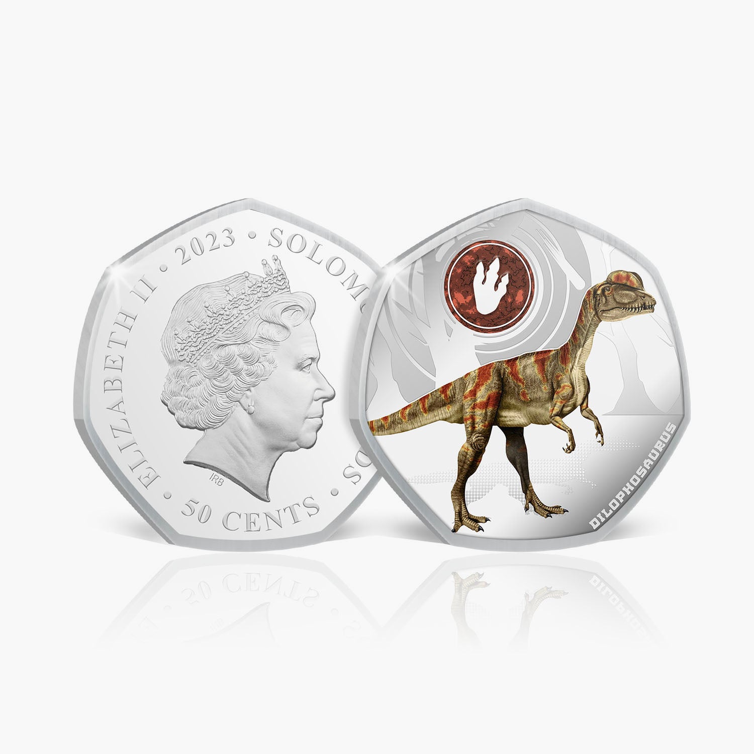 Age of Dinosaurs Dilophosaurus 2023 Coin