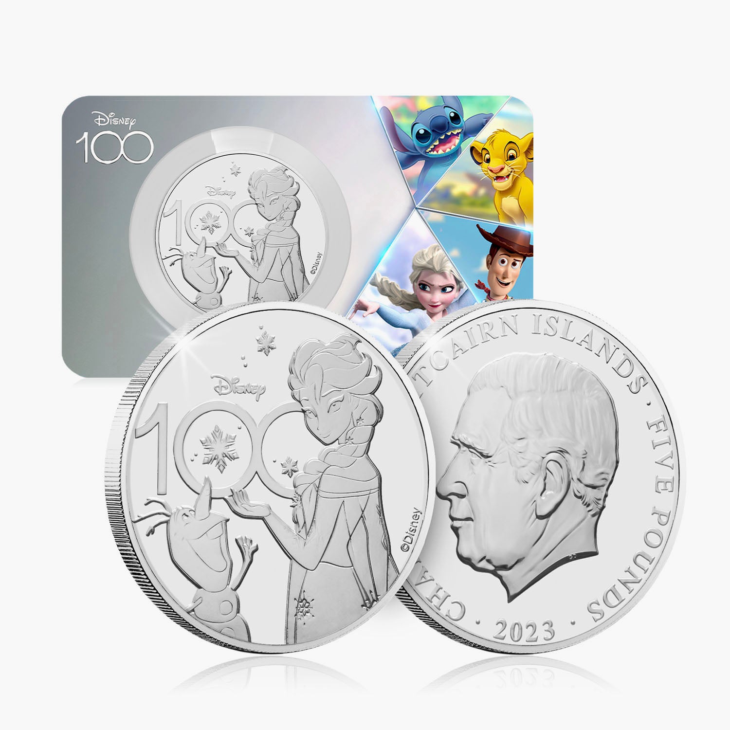 Disney 100th Anniversary Frozen 2023 Pièce de 5 £ BU