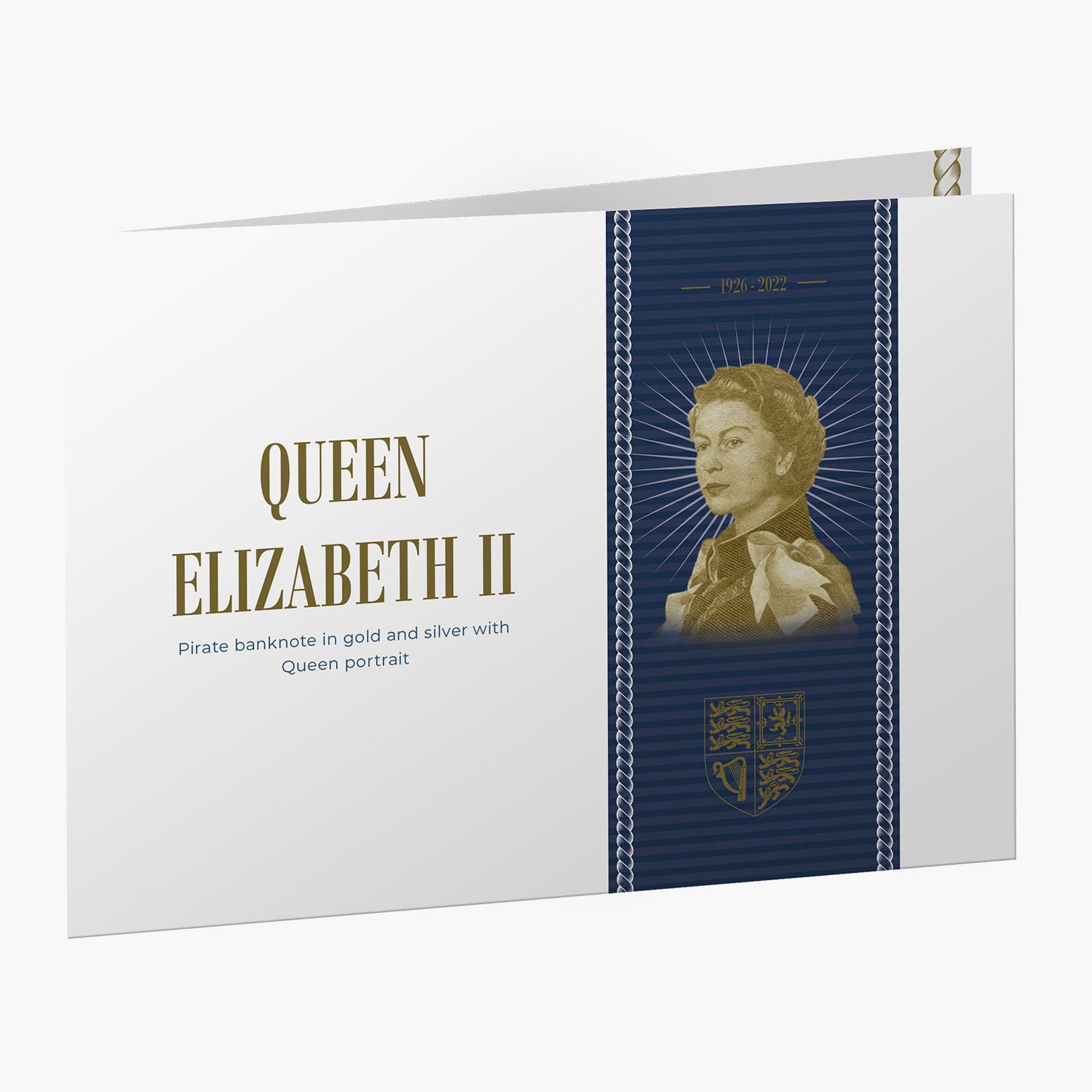 Her Majesty Queen Elizabeth II Royal Gold and Silver Banknote