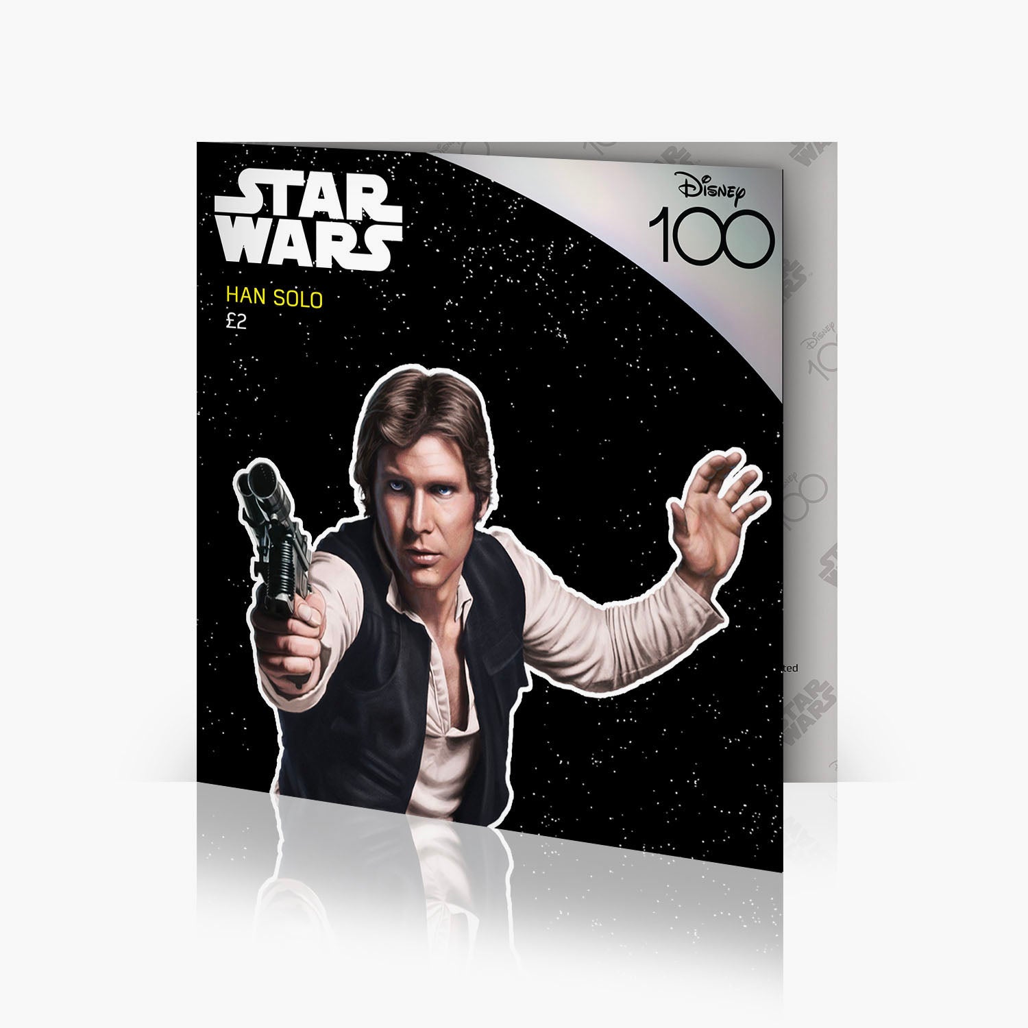 Star Wars Han Solo 2023 £2 BU Colour Coin
