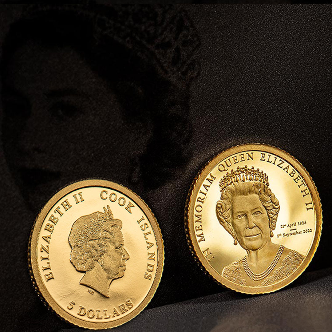 In Memoriam Queen Elizabeth II Solid Gold Coin