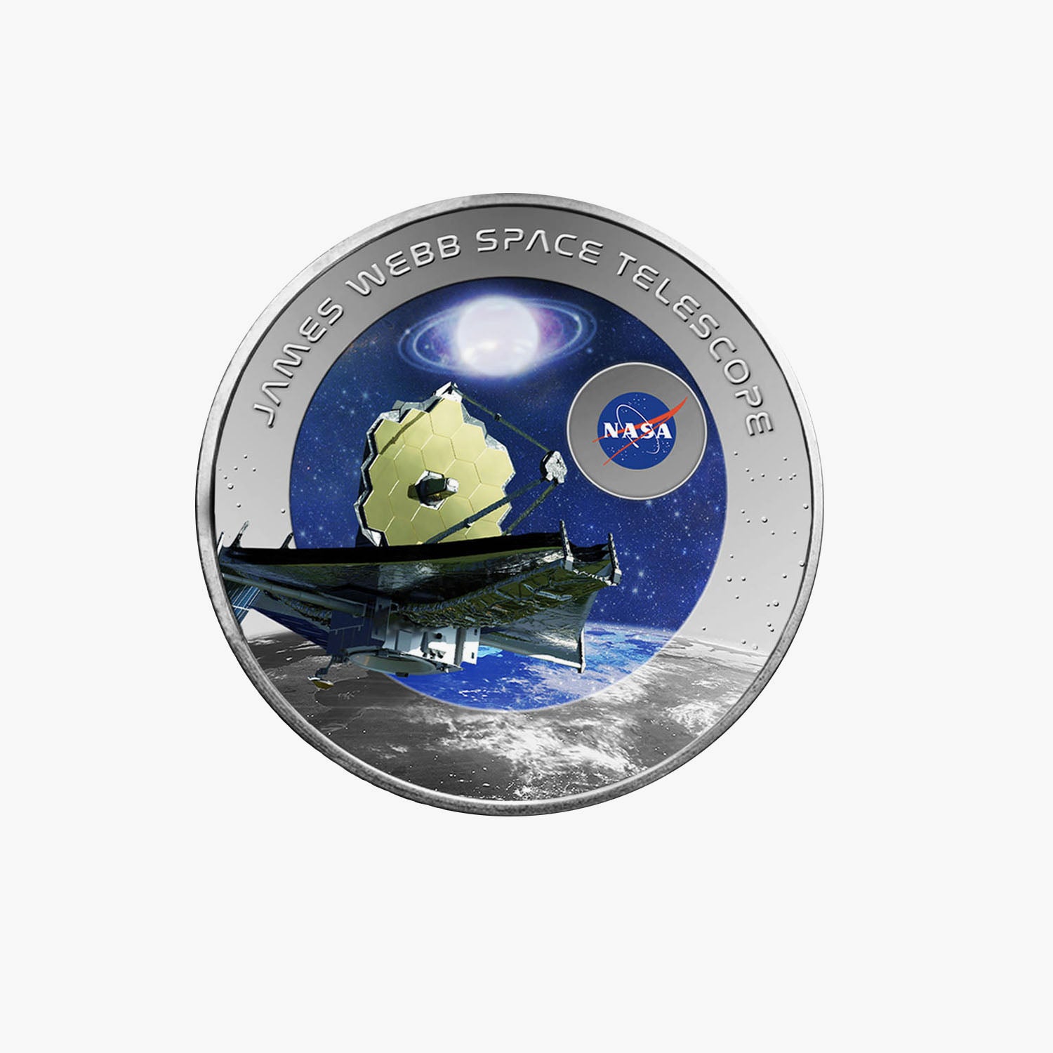 Pièce en titane 2023 du télescope spatial James Webb de la NASA