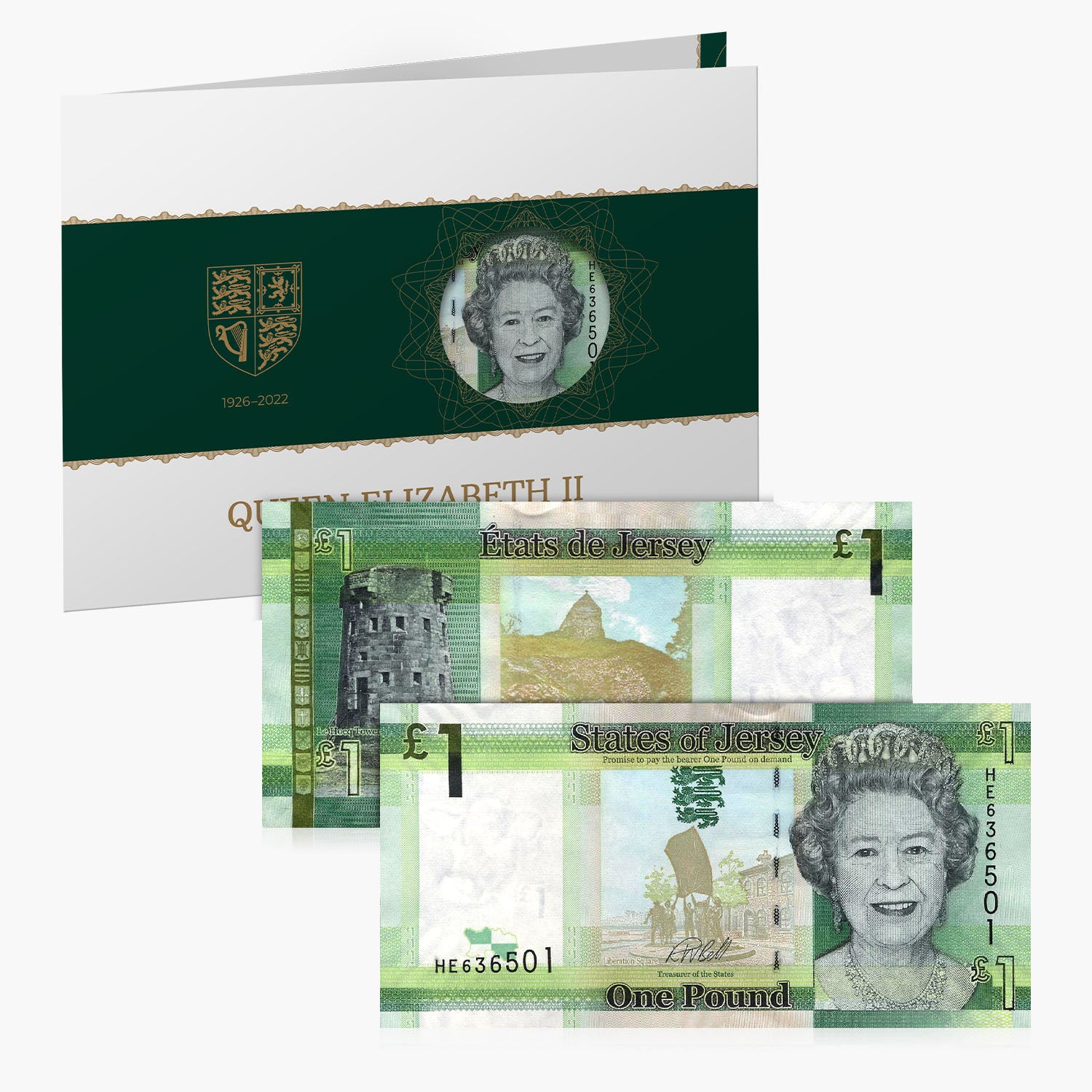 Sa Majesté la Reine Elizabeth II Royal Pound Billet
