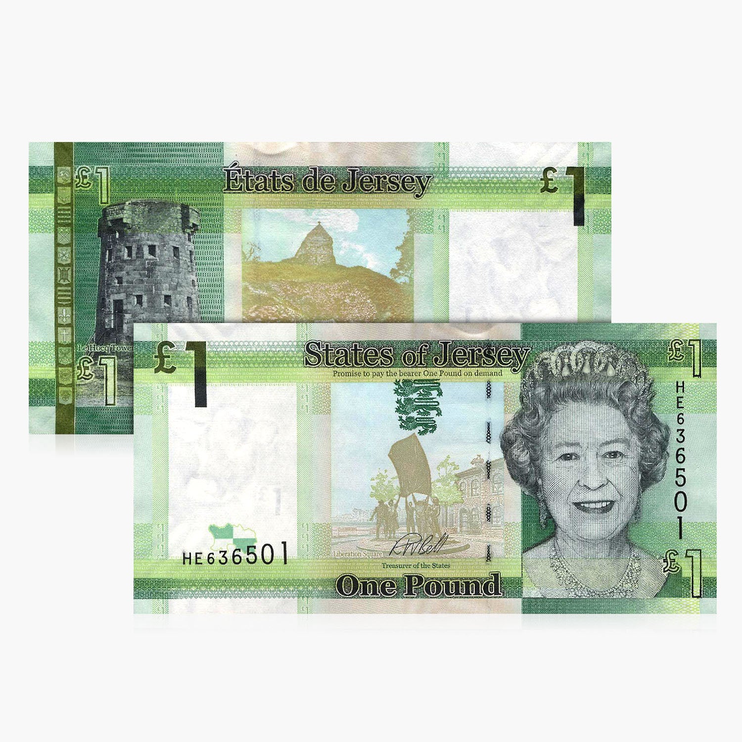 エリザベス女王陛下 ロイヤルポンド紙幣