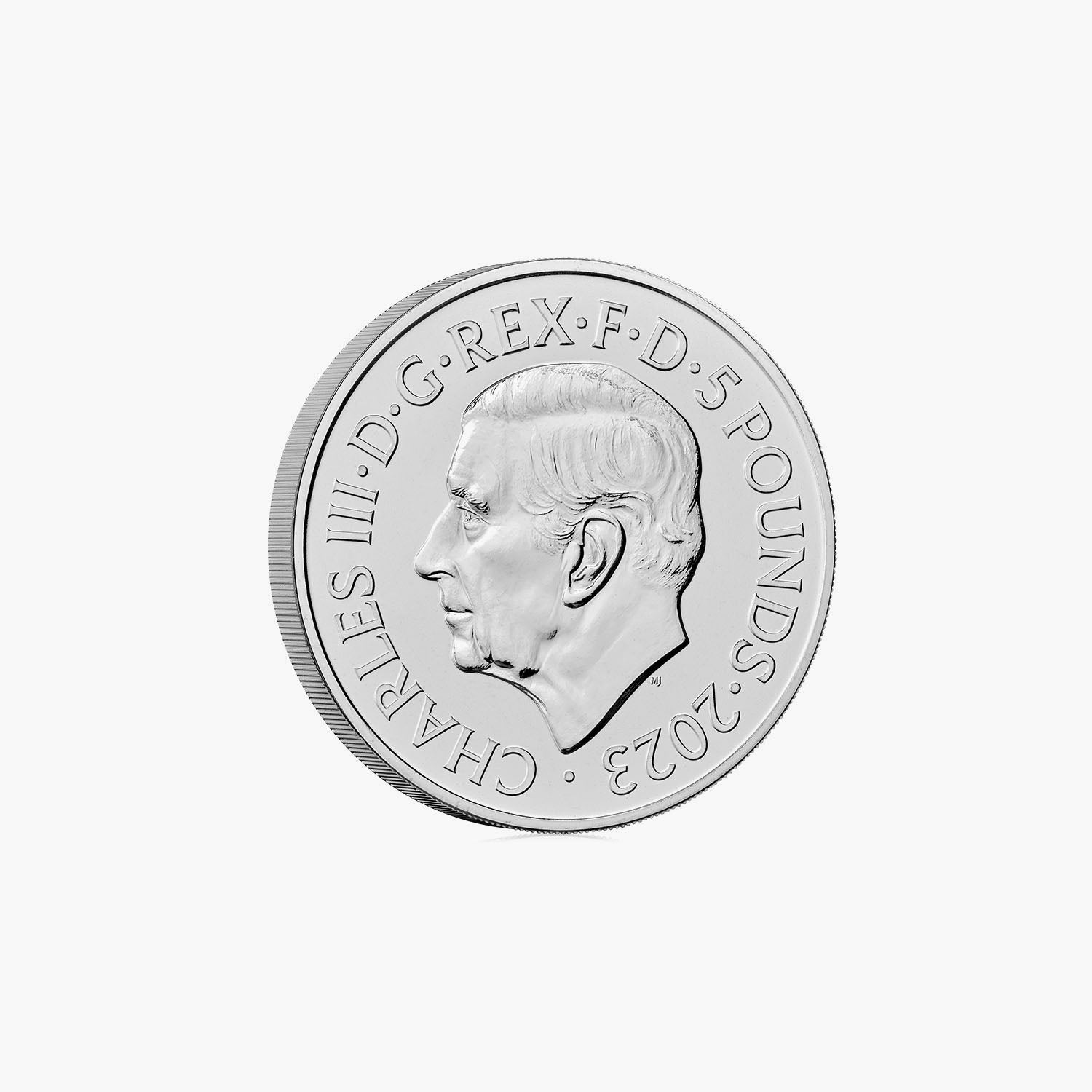 神話と伝説 キング アーサー 2023 英国 £5 ブリリアント未流通コイン