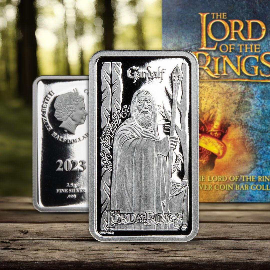 The Official Lord Of The Rings 2023 Solid Silver Coin Collection