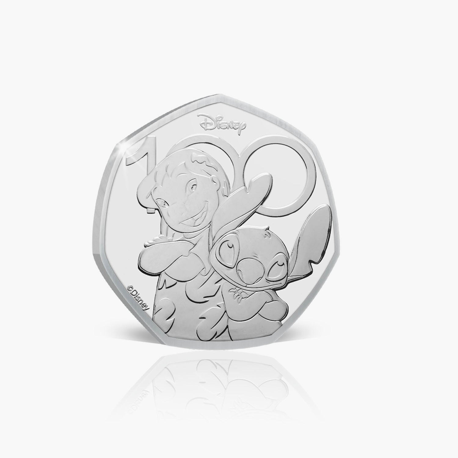 Disney 100th Anniversary Lilo & Stitch 2023 50p BU Coin