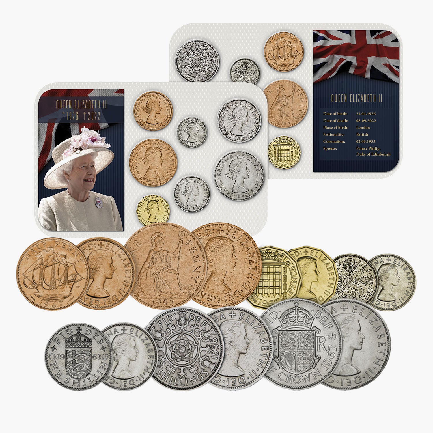 British Coin Set - Last Coin Set before Decimalisation