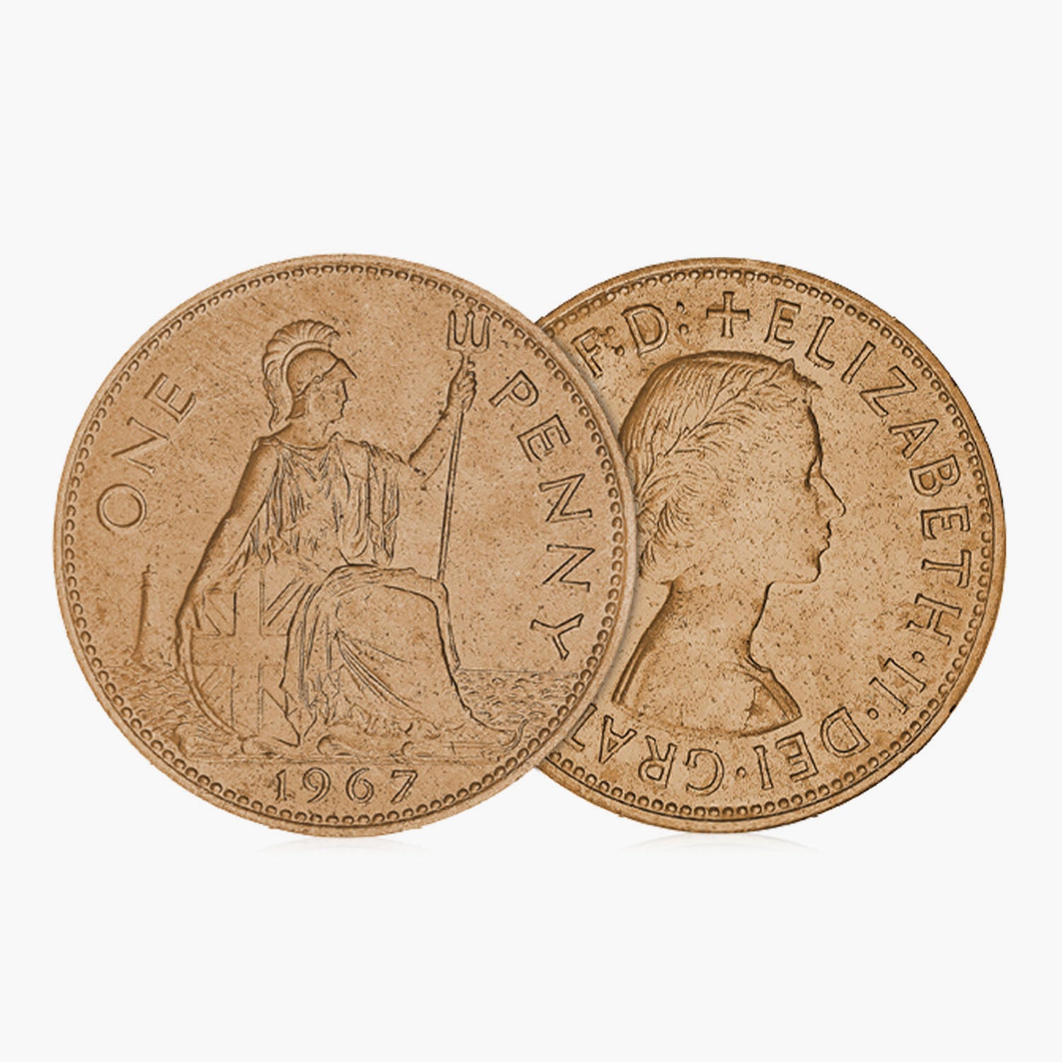 英国のコイン セット - 十進法化前の最後のコイン セット