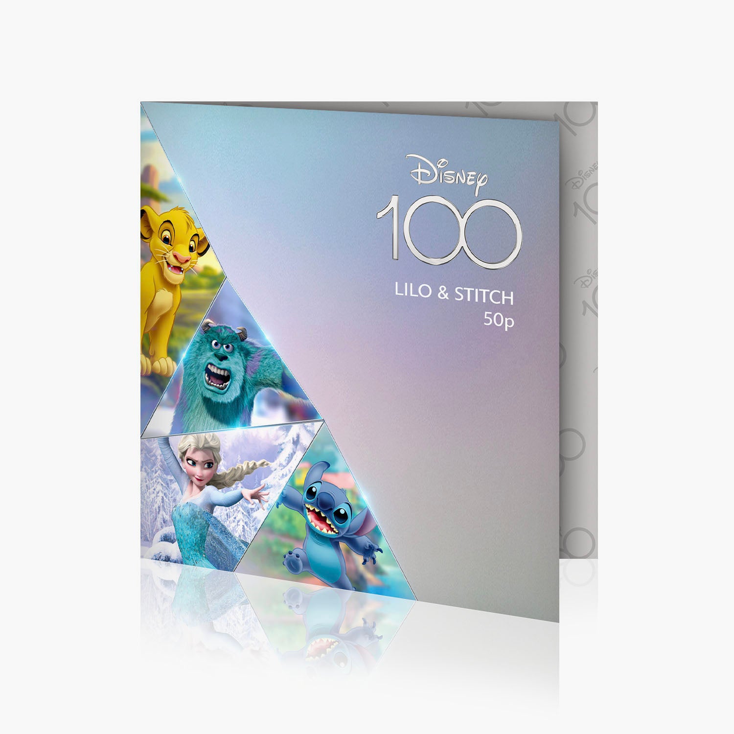 Disney 100th Anniversary Lilo &amp; Stitch 2023 50p BU Color Coin