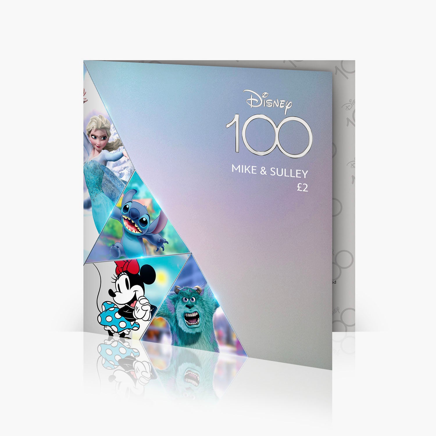 Disney 100th Anniversary Monsters Inc 2023 Pièce de couleur de 2 £ BU