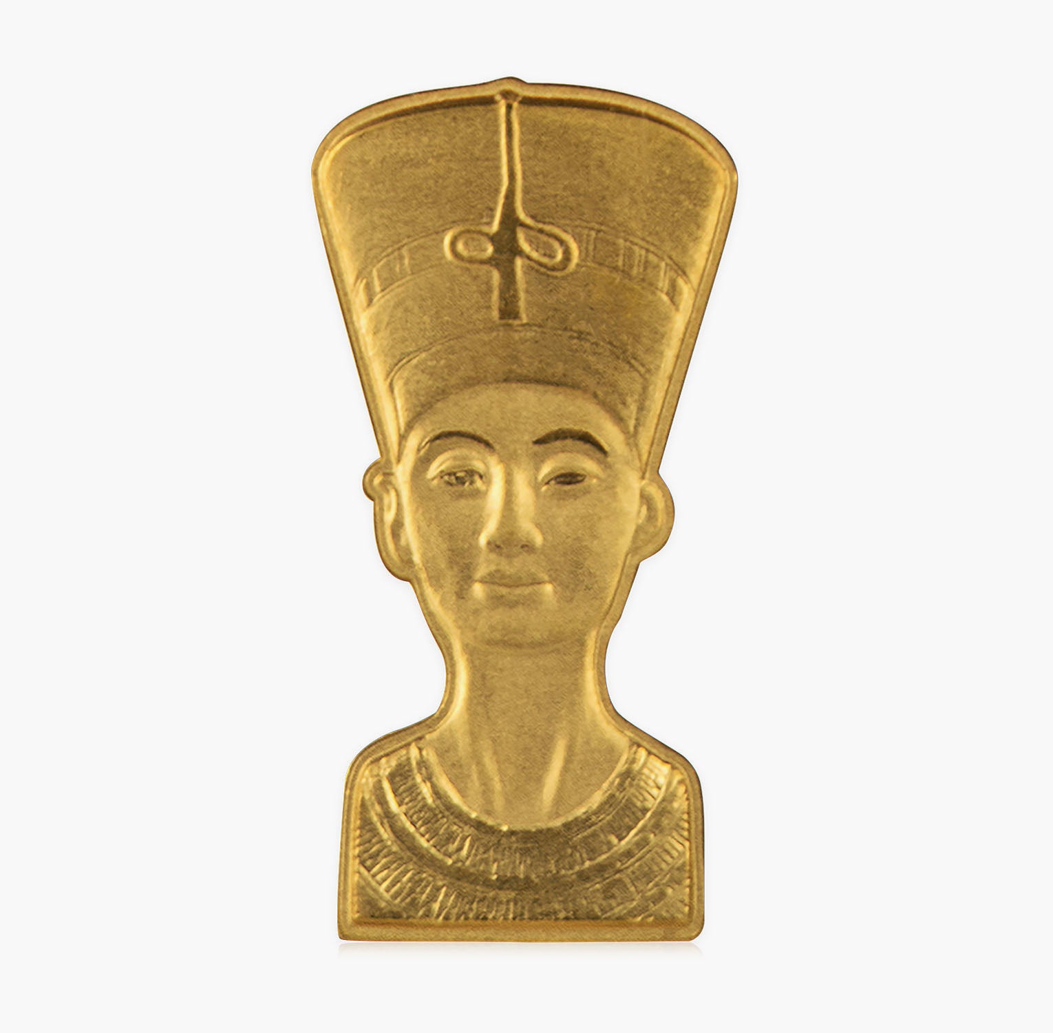 Nefertiti Solid Gold Shaped Coin