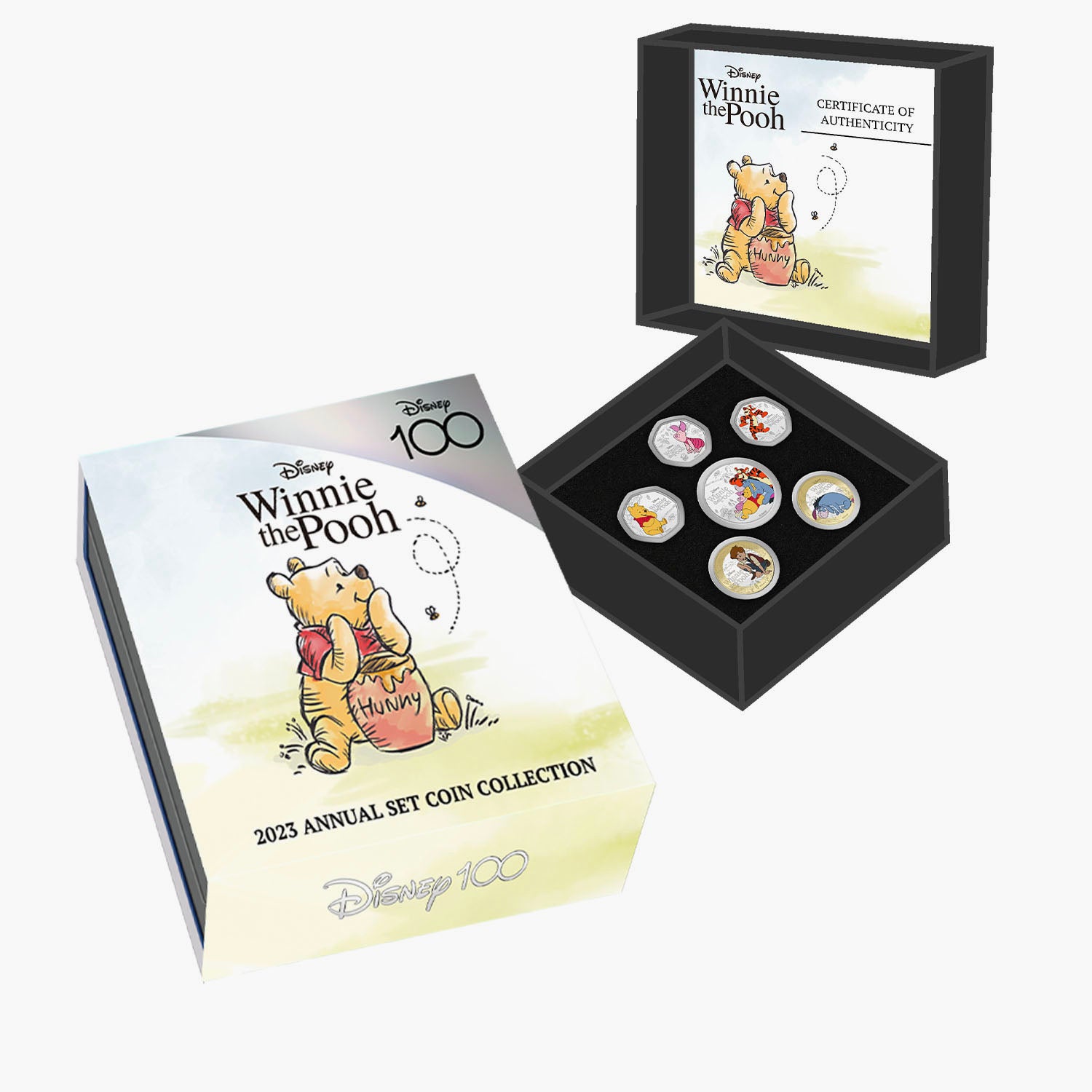 Winnie the Pooh 2023 Colour Coin Set