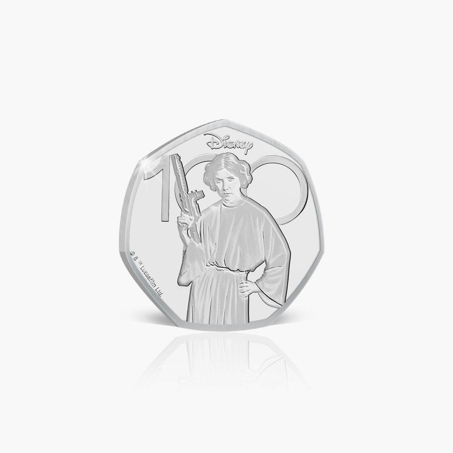 Star Wars Princess Leia 2023 50p BU Coin
