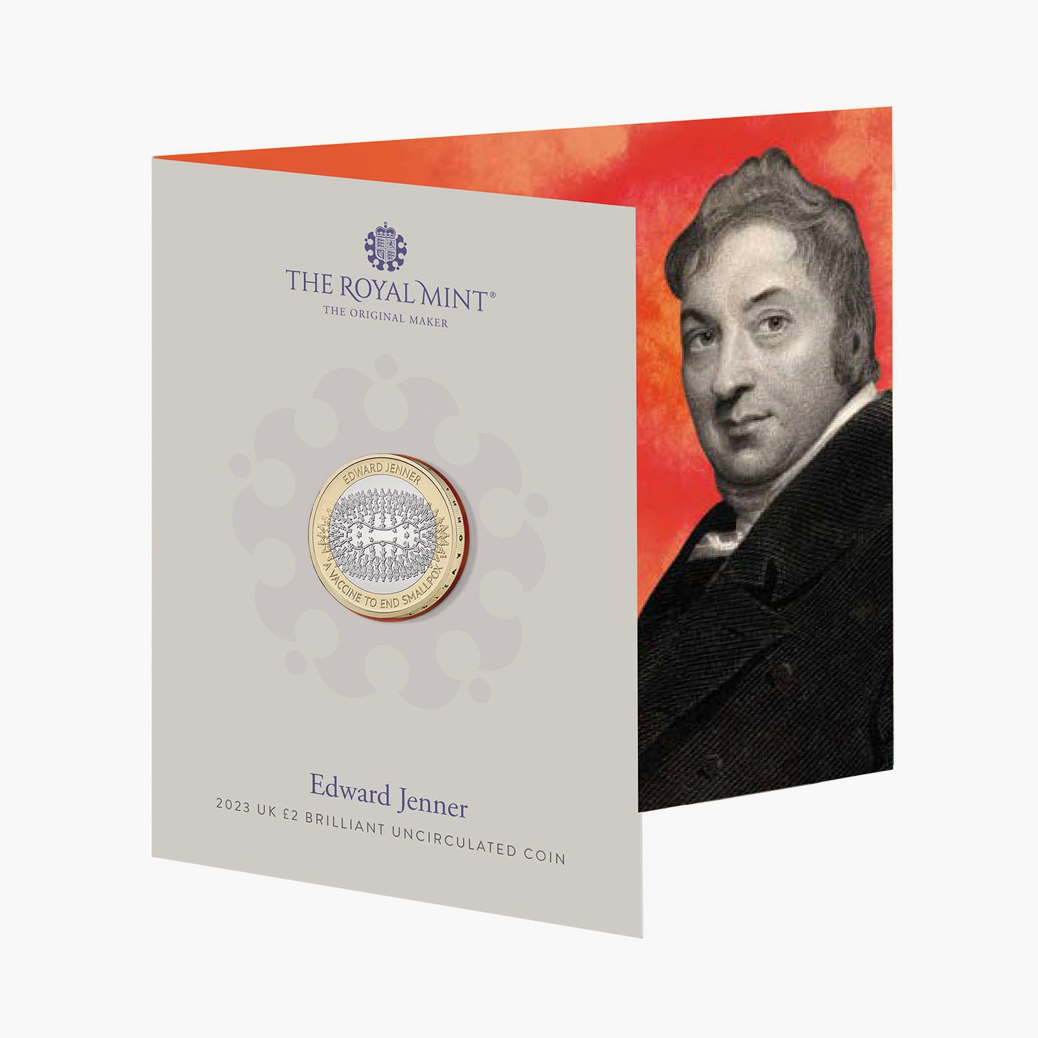 Edward Jenner 2023 UK £2 Brilliant Uncirculated Coin