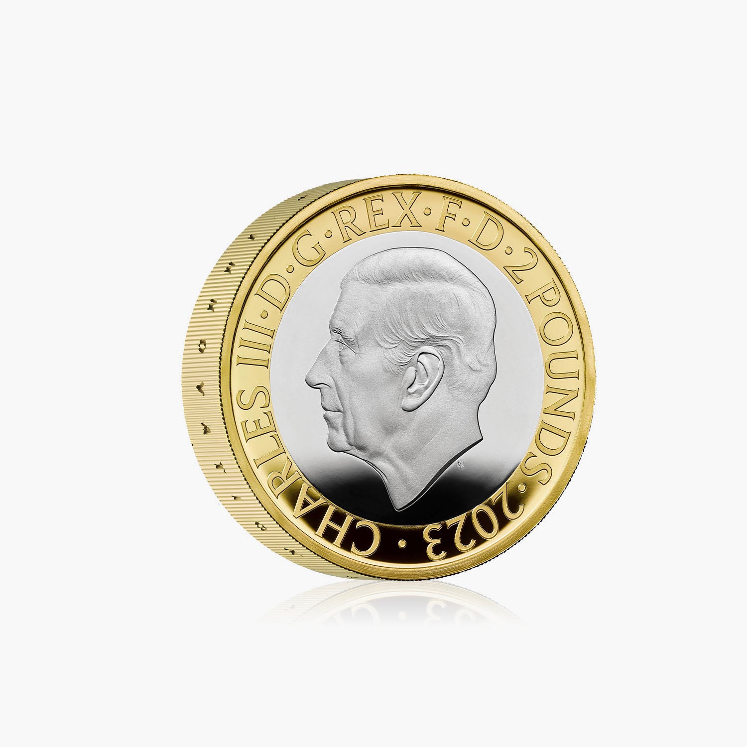 Edward Jenner 2023 UK £2 Silver Proof Piedfort Coin