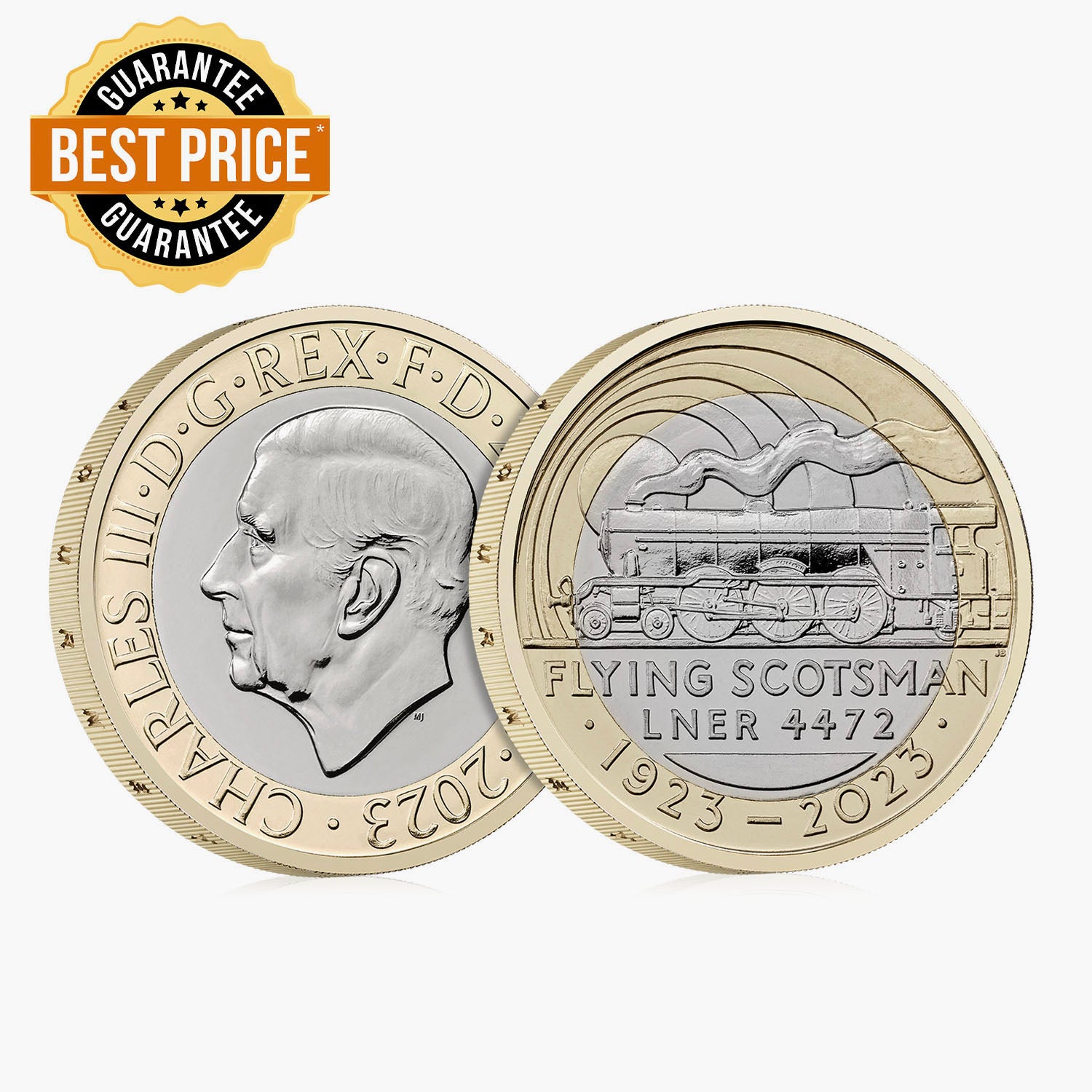 The Centenary of Flying Scotsman 2023 £2 Brilliant Uncirculated Coin