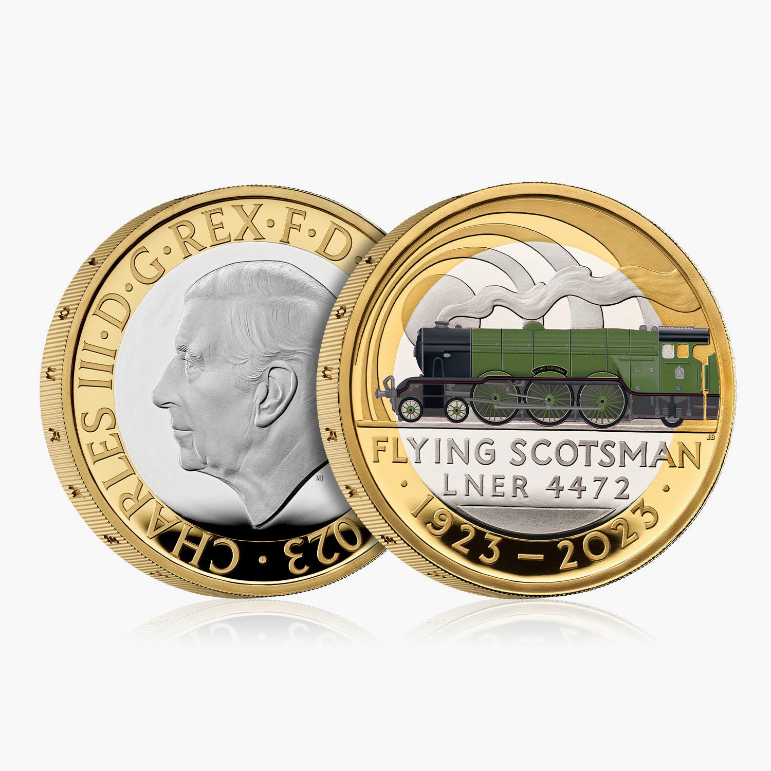 The Centenary of Flying Scotsman 2023 UK £2 Silver Proof Coin