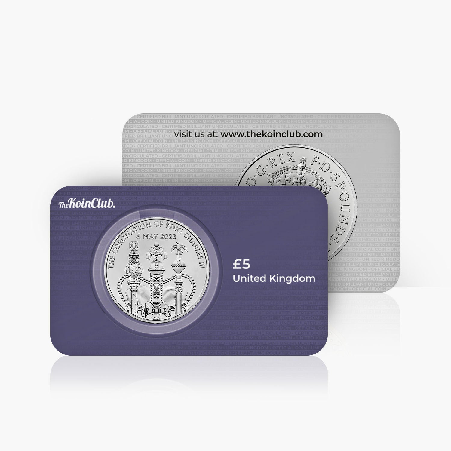 The Coronation of His Majesty King Charles £5 Brilliant Uncirculated Coin