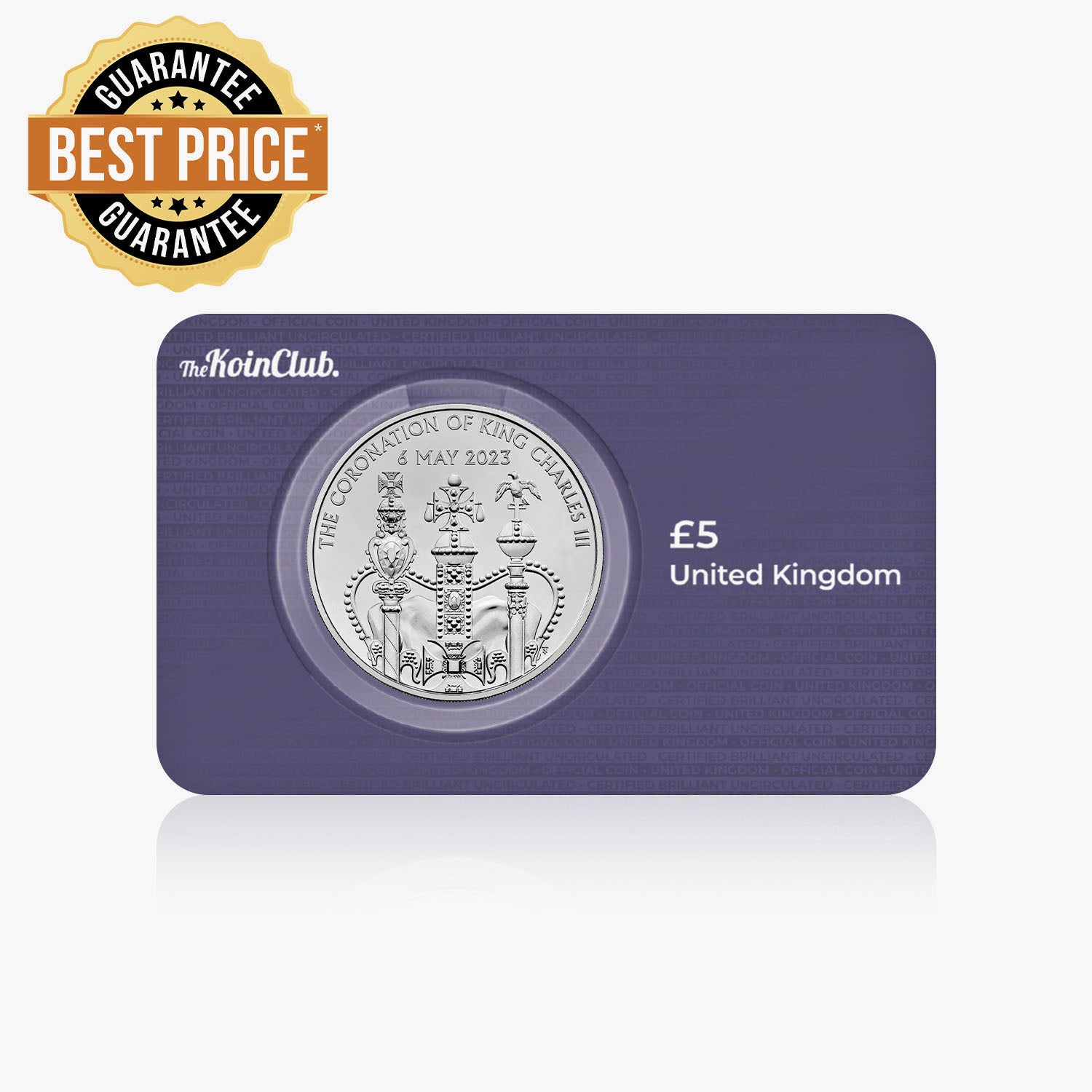 The Coronation of His Majesty King Charles £5 Brilliant Uncirculated Coin