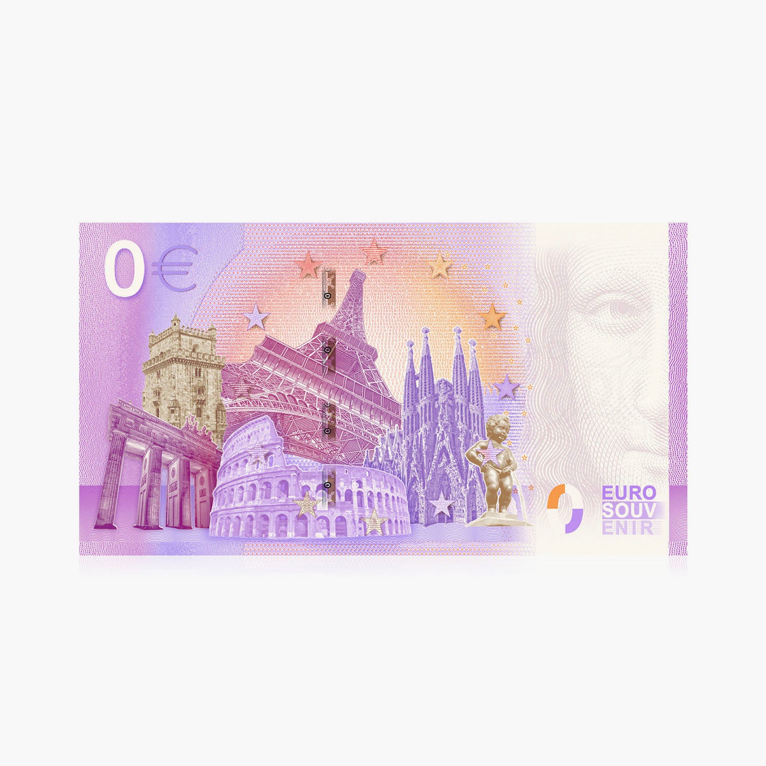The Disney 100th Anniversary Scrooge McDuck 0 Euro Banknote
