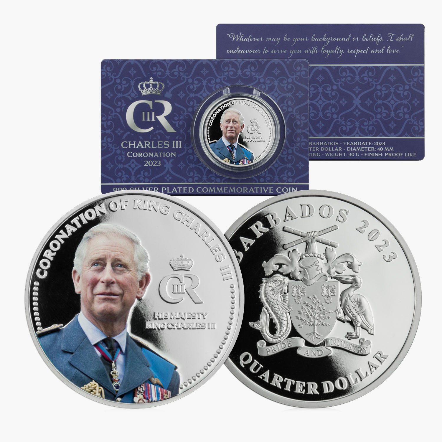 King Charles III 2023 Coronation Celebration Coin
