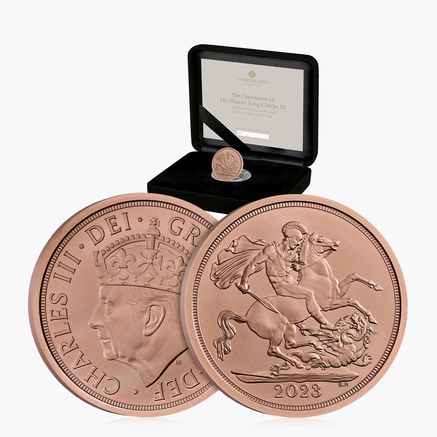 The Coronation of His Majesty King Charles III 2023 Celebration Sovereign Struck on 6 May 2023