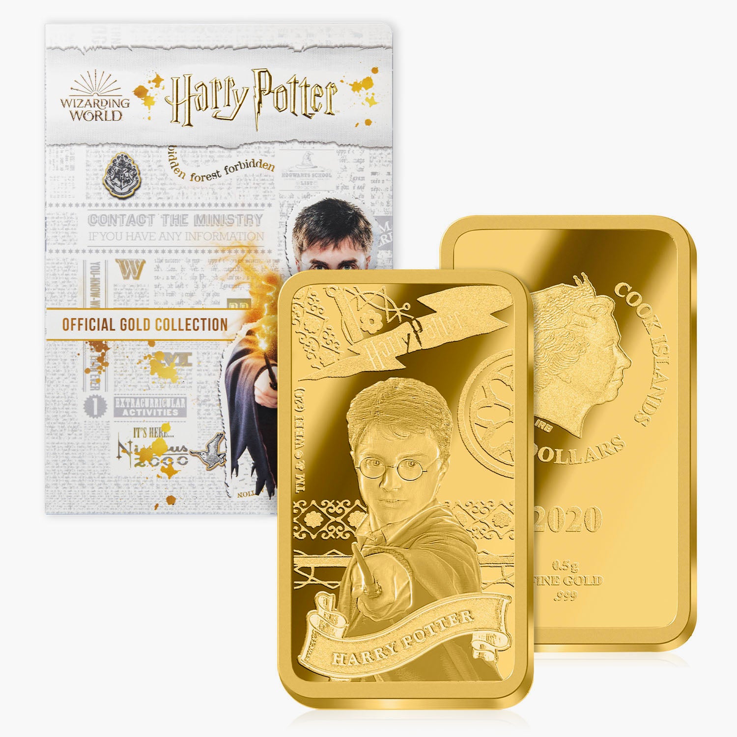 The Harry Potter Solid Gold Coin Collection