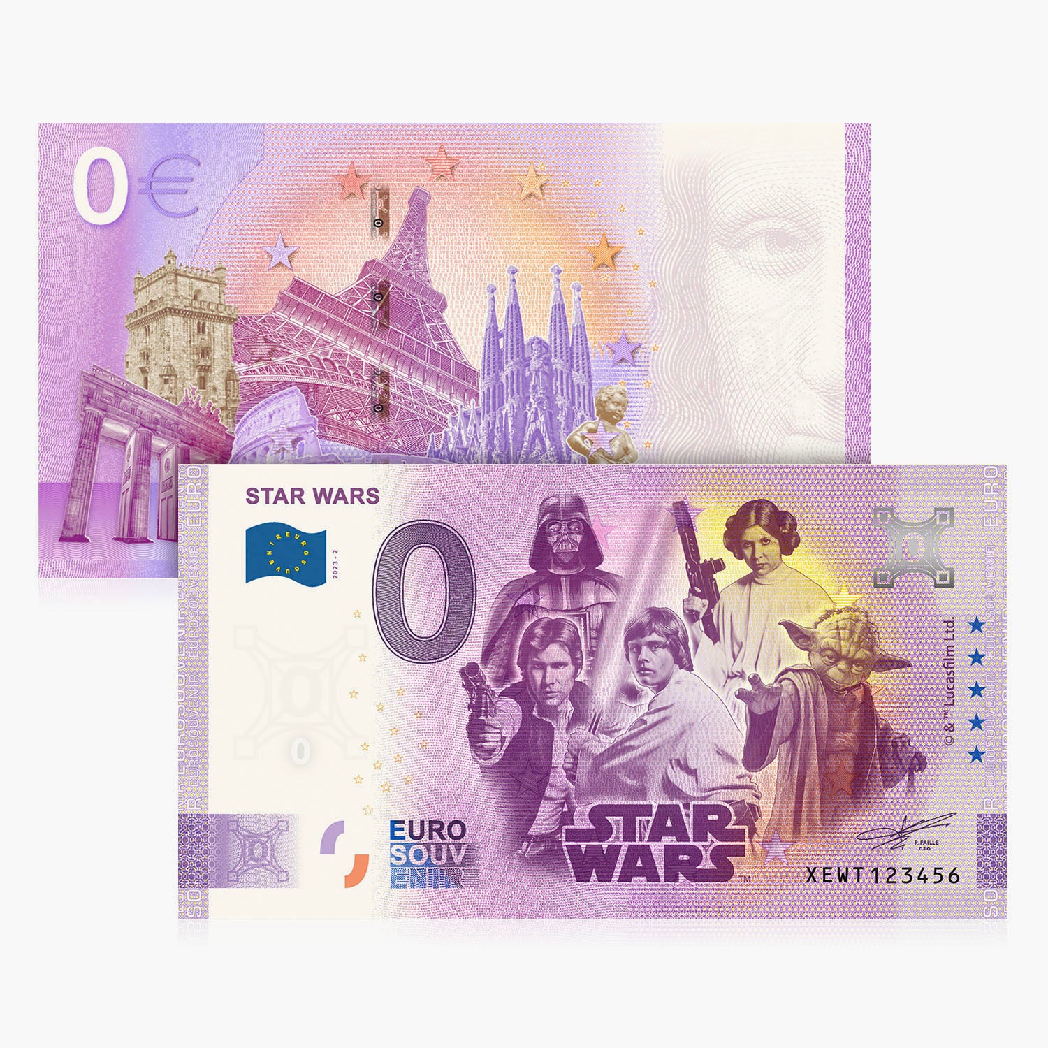 Le billet officiel Star Wars 0 euro