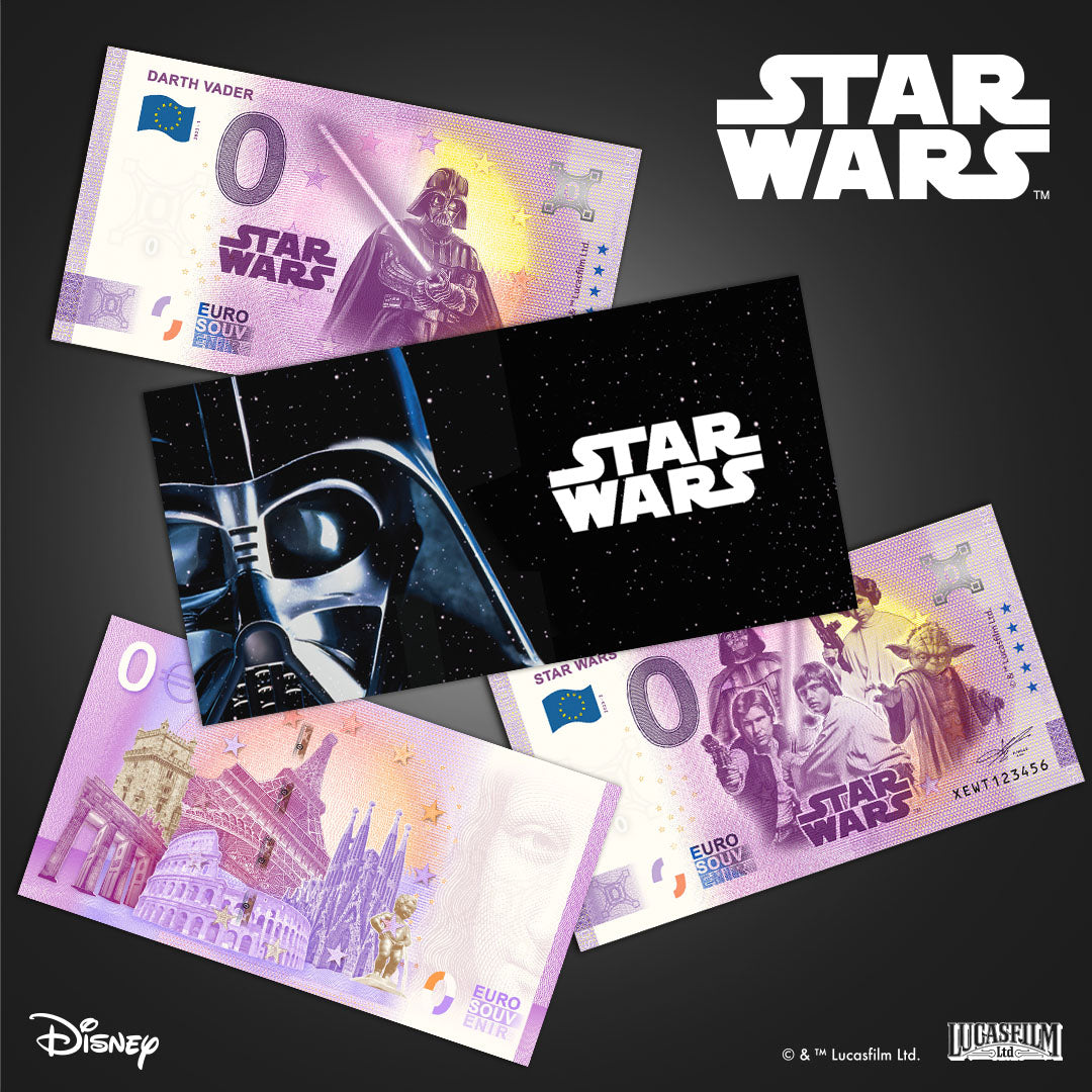 La collection officielle de billets Star Wars 0 Euro