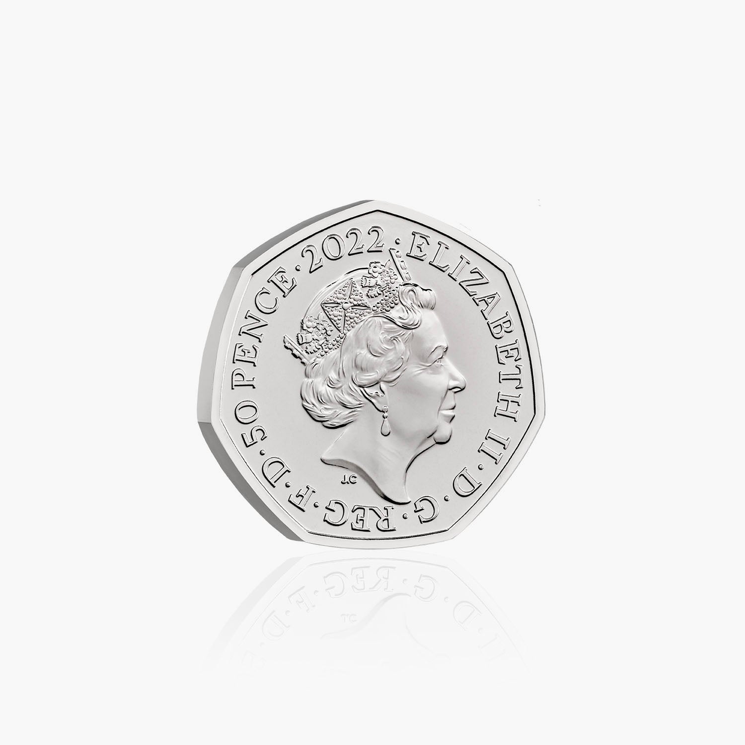 The 100th Anniversary of Our BBC 2022 UK 50p BU Coin