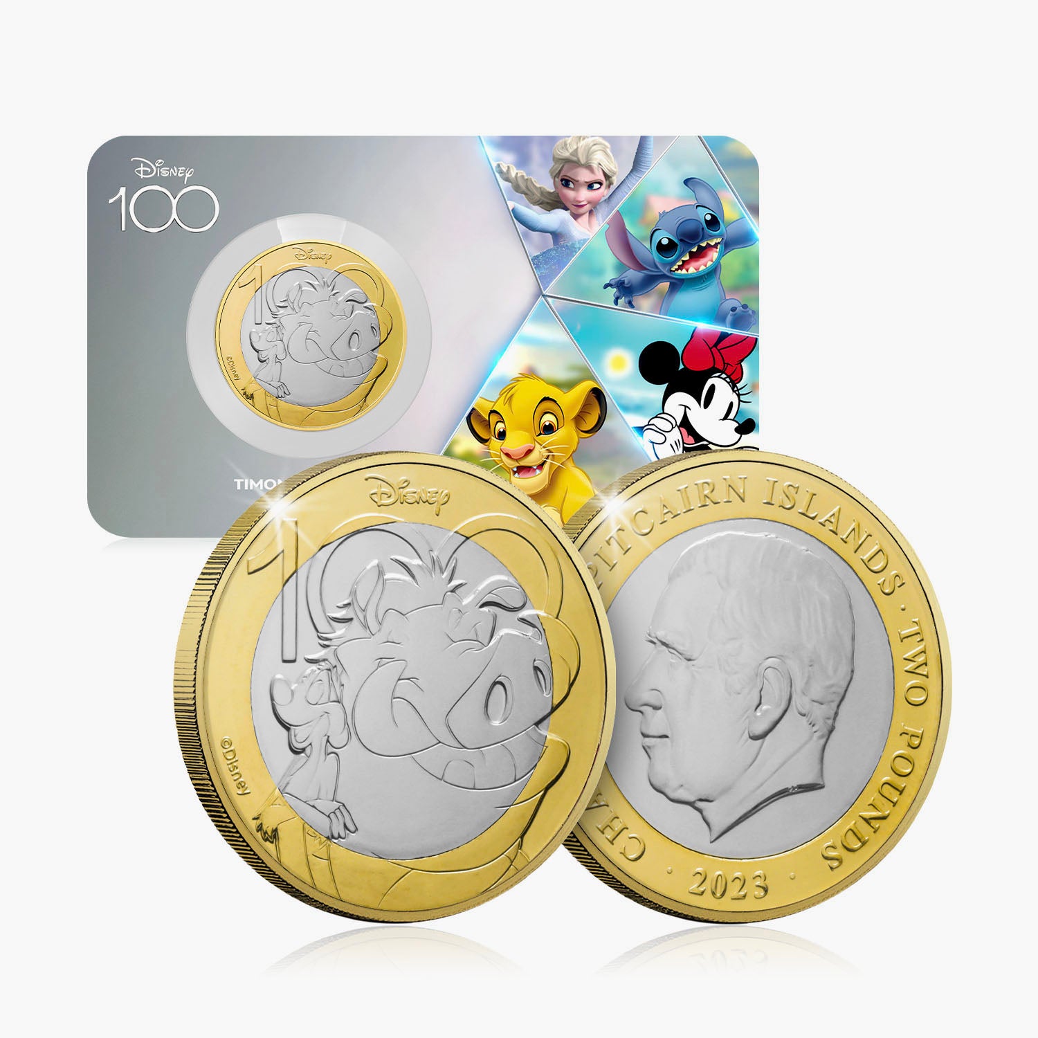 Disney 100th Anniversary Lion King 2023 Pièce de 2 £ BU